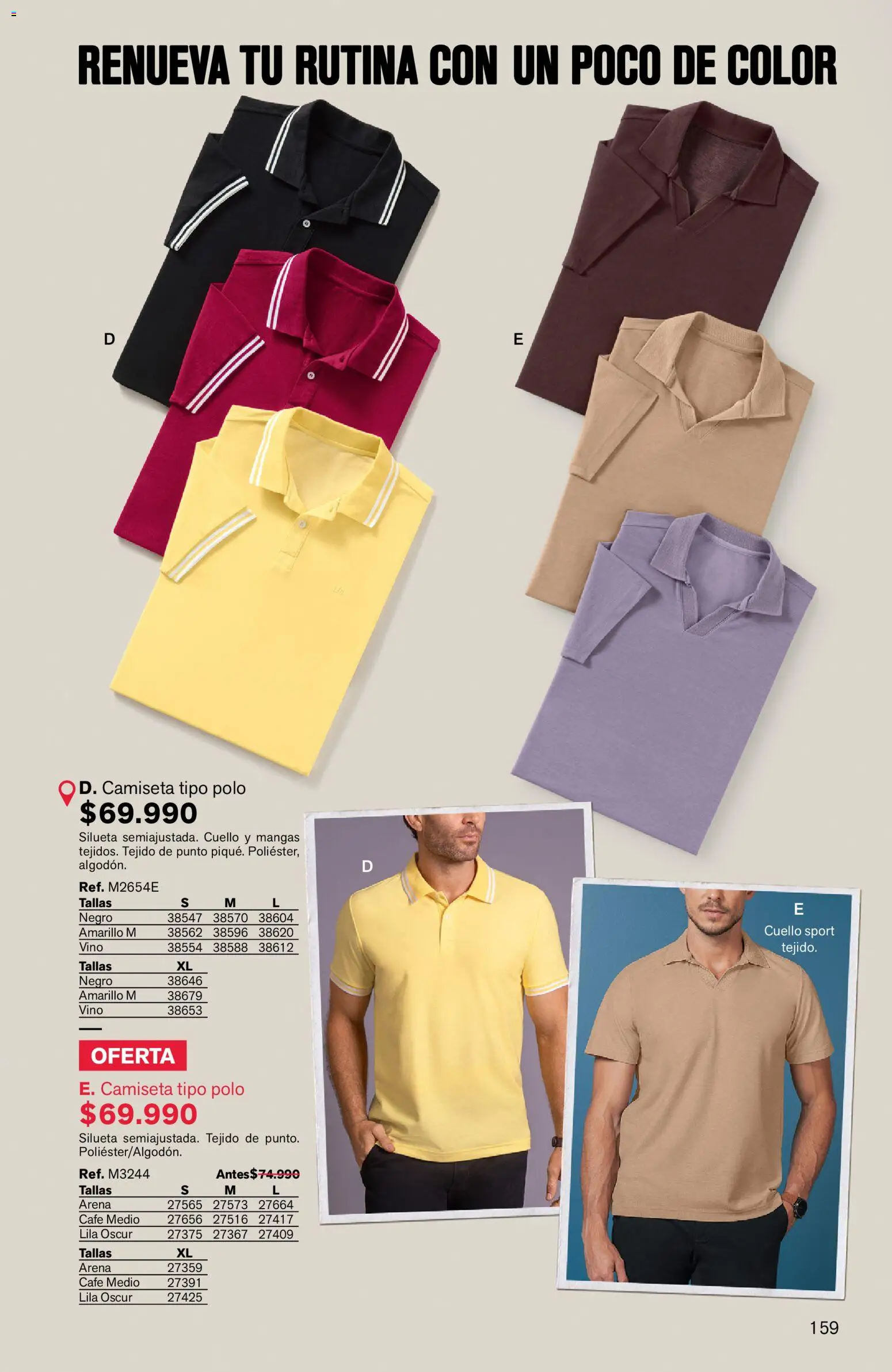 Leonisa revista - valida desde el 24/08/2026 | Página: 159 | Productos: Camiseta, Cuello, Café, Vino