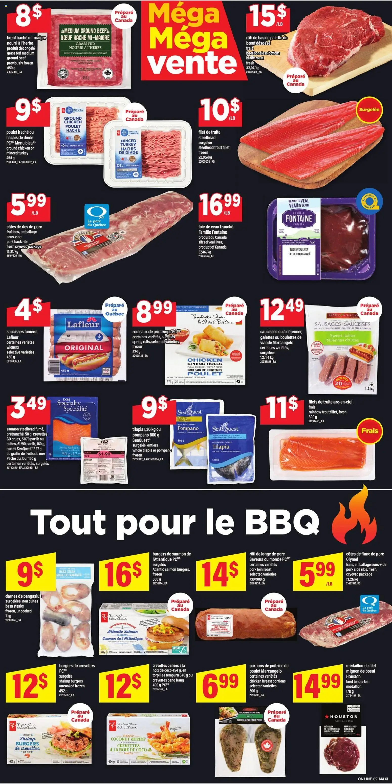 Maxi flyer valid from 11.06.2026 | Page: 6 | Products: Beef, PC, Turkey, Chicken