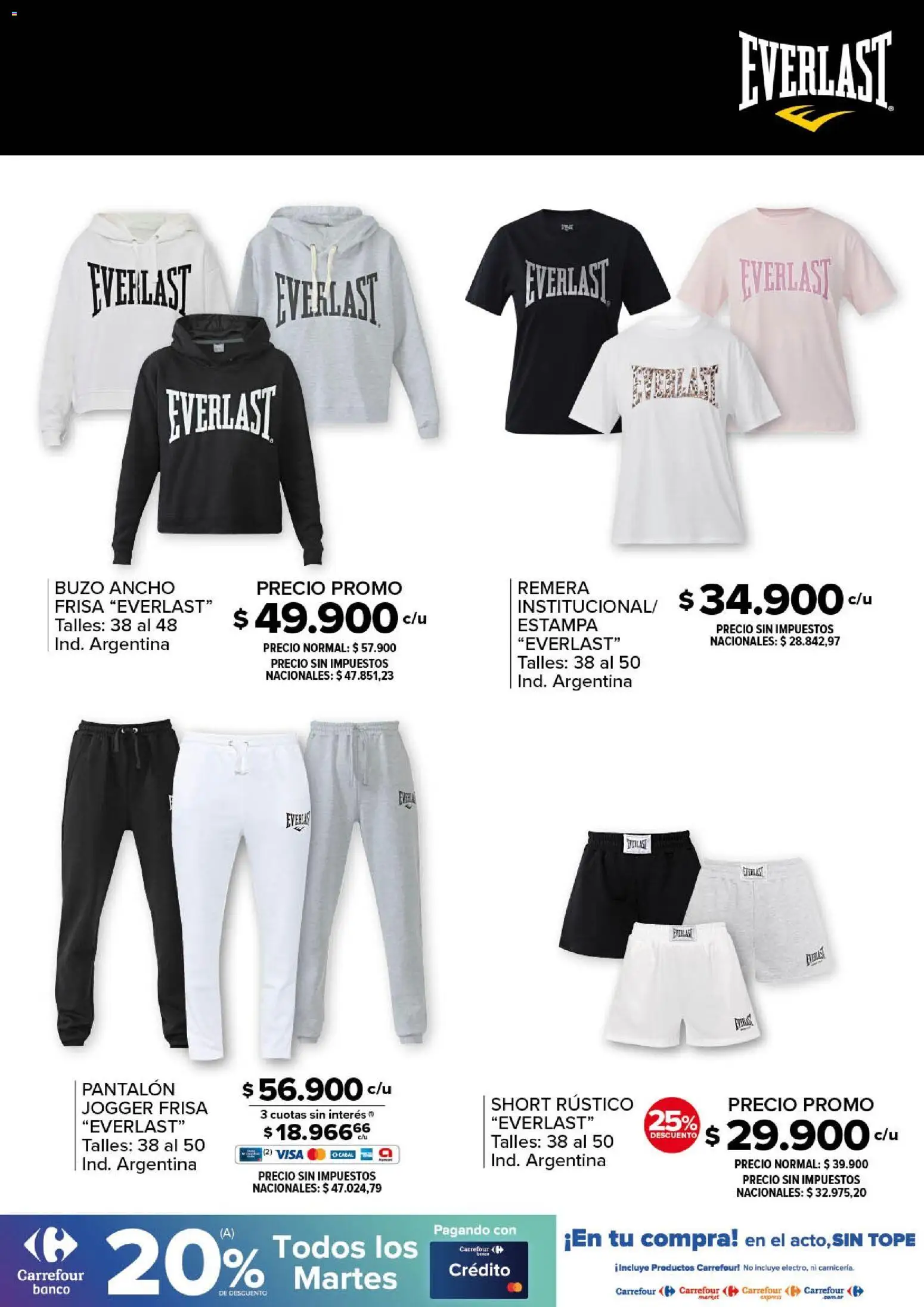 Carrefour - Tiempo Libre │ válido desde el 18/09/2026 | Página: 5 | Productos: Remera, Buzo, Short