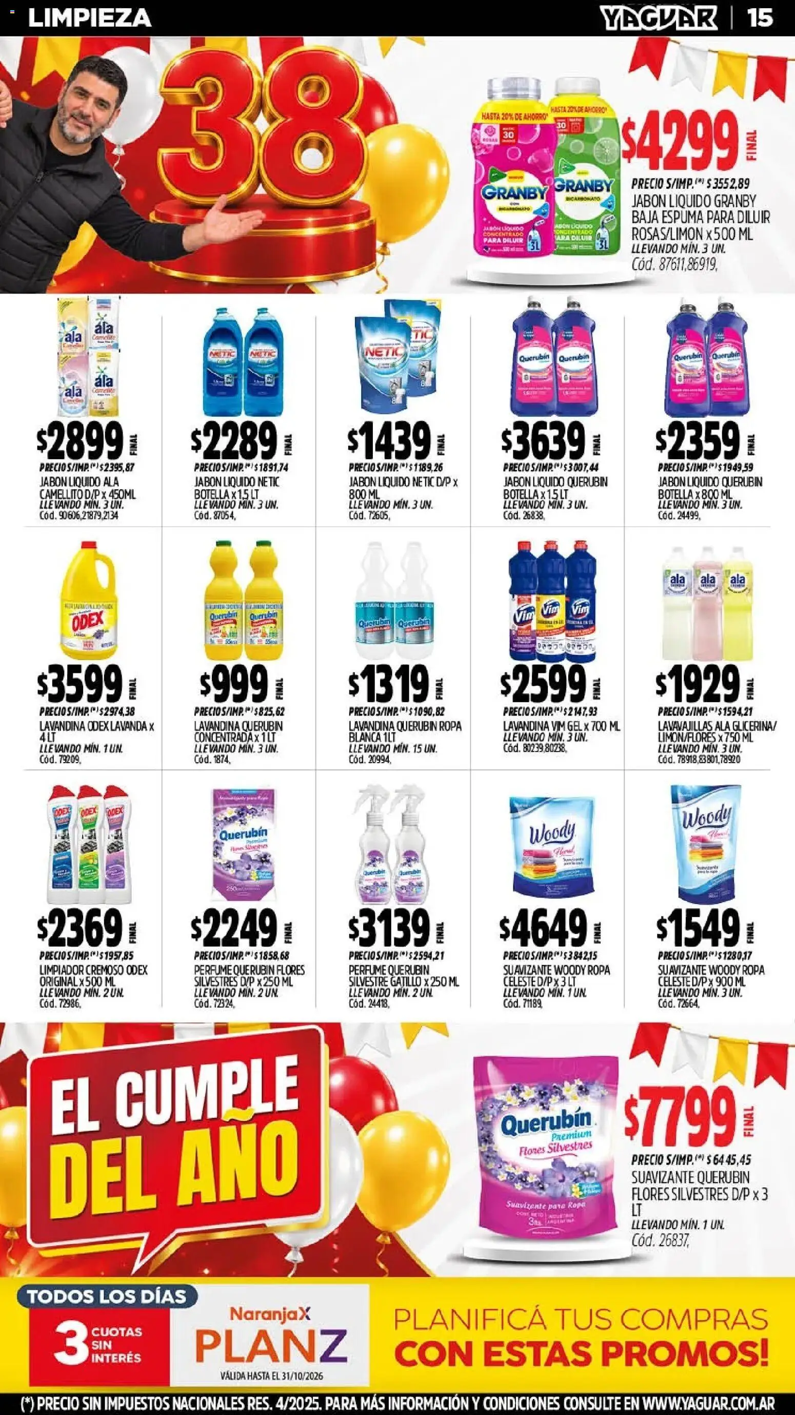 Yaguar - Oferta Semanal Trelew │ válido desde el 19/10/2026 | Página: 17