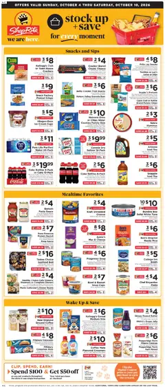 Preview of ShopRite weekly ads valid from 10/04/2026
