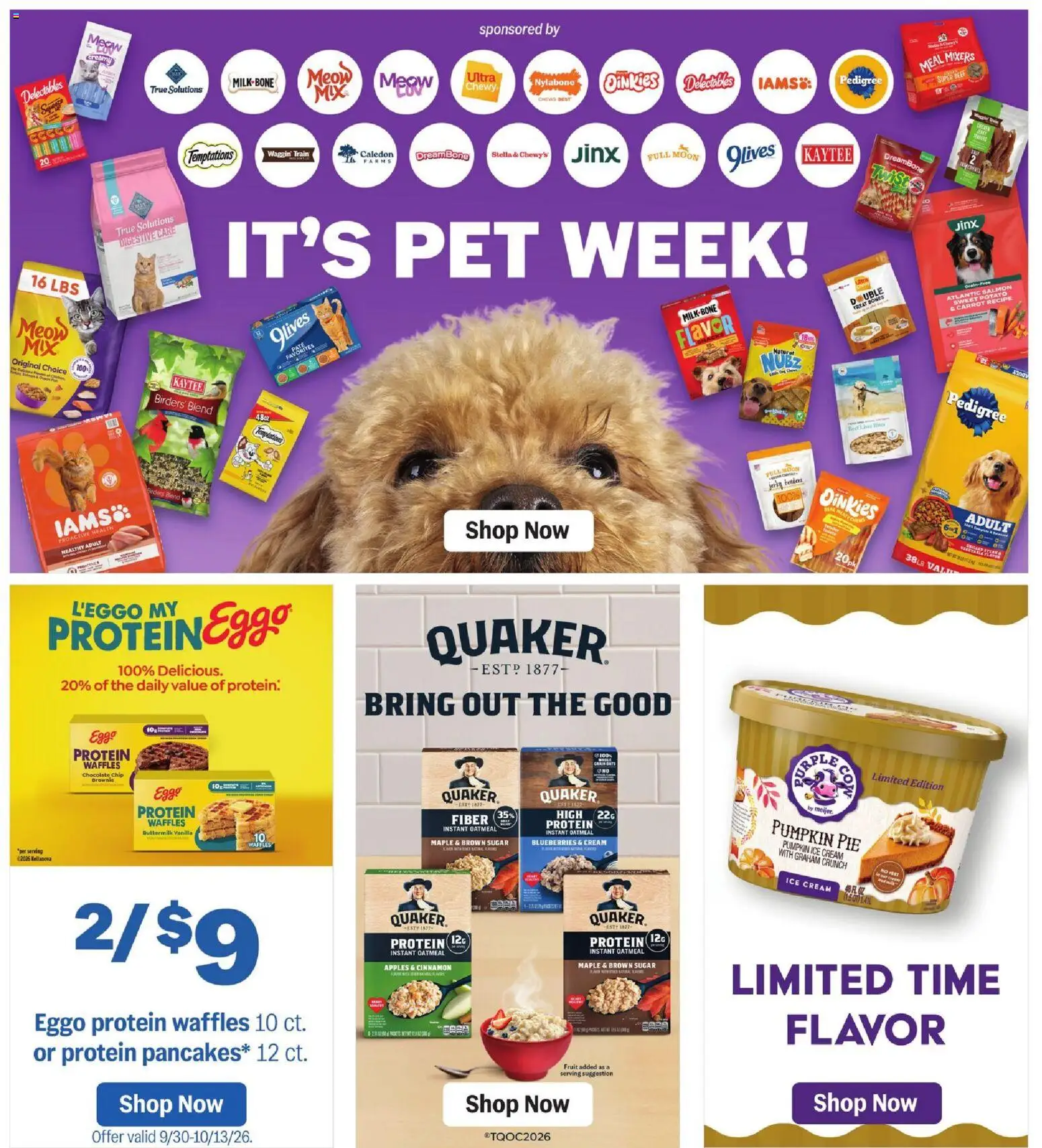 Meijer Weekly Ad - valid from 09/30/2026 | Page: 35 | Products: Apples, Beef, Blueberries, Chocolate Chip