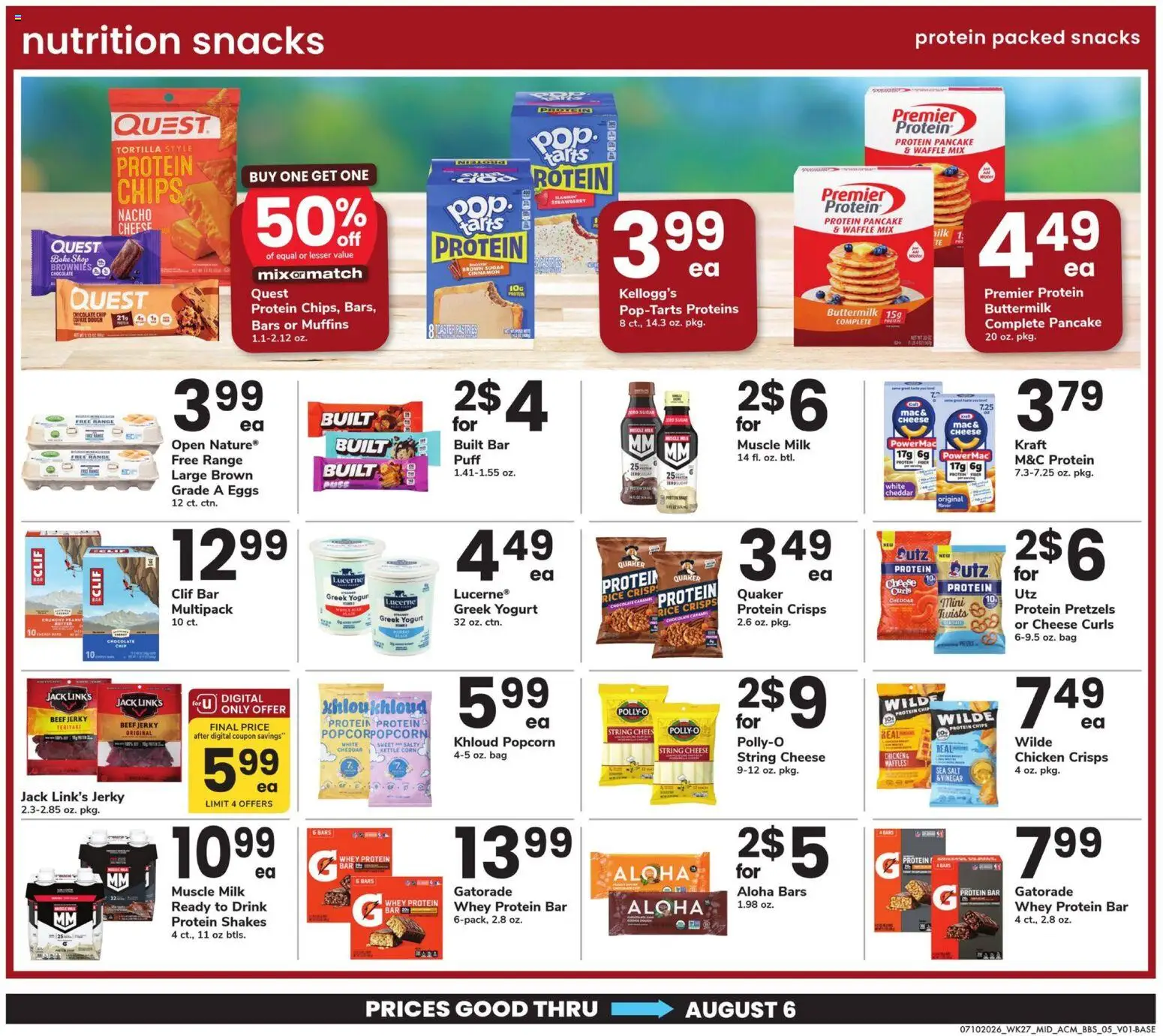 Acme Big Book of Savings - valid from 07/10/2026 | Page: 5 | Products: Vinegar, Cheese, Chocolate, Salt