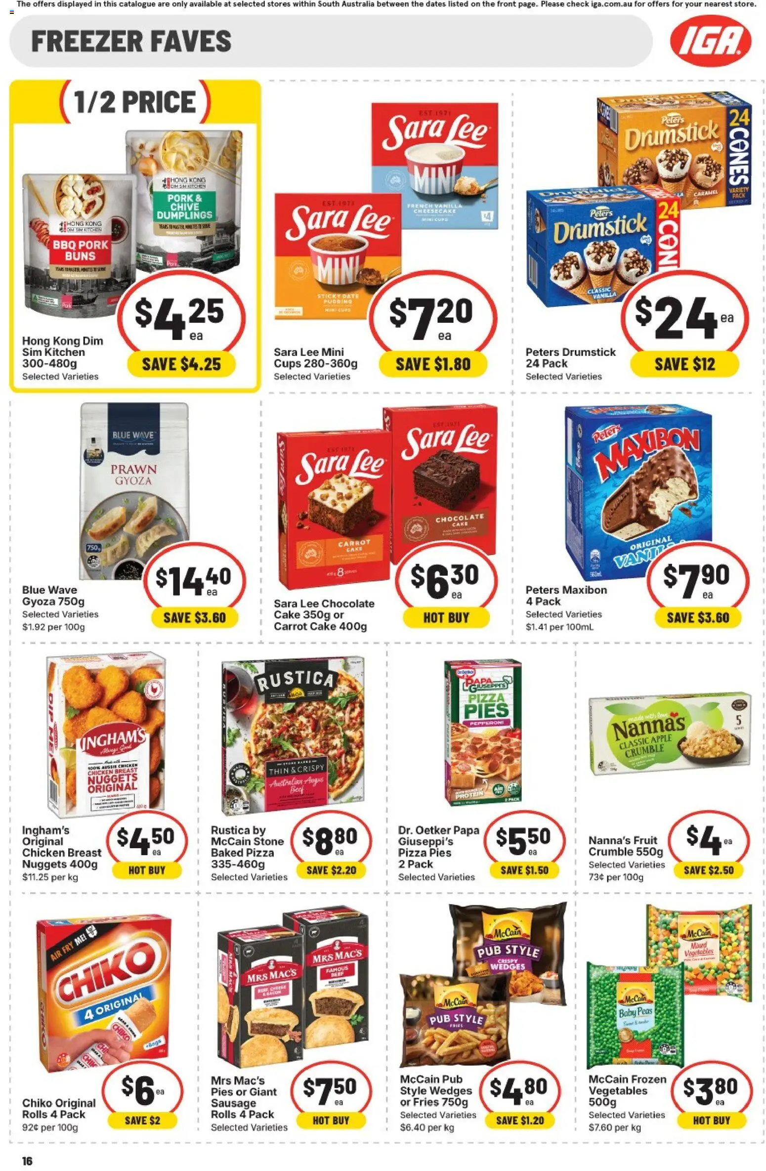 IGA catalogue - valid from 15/07/2026 | Page: 12 | Products: Light, Milk, Chocolate, Flakes