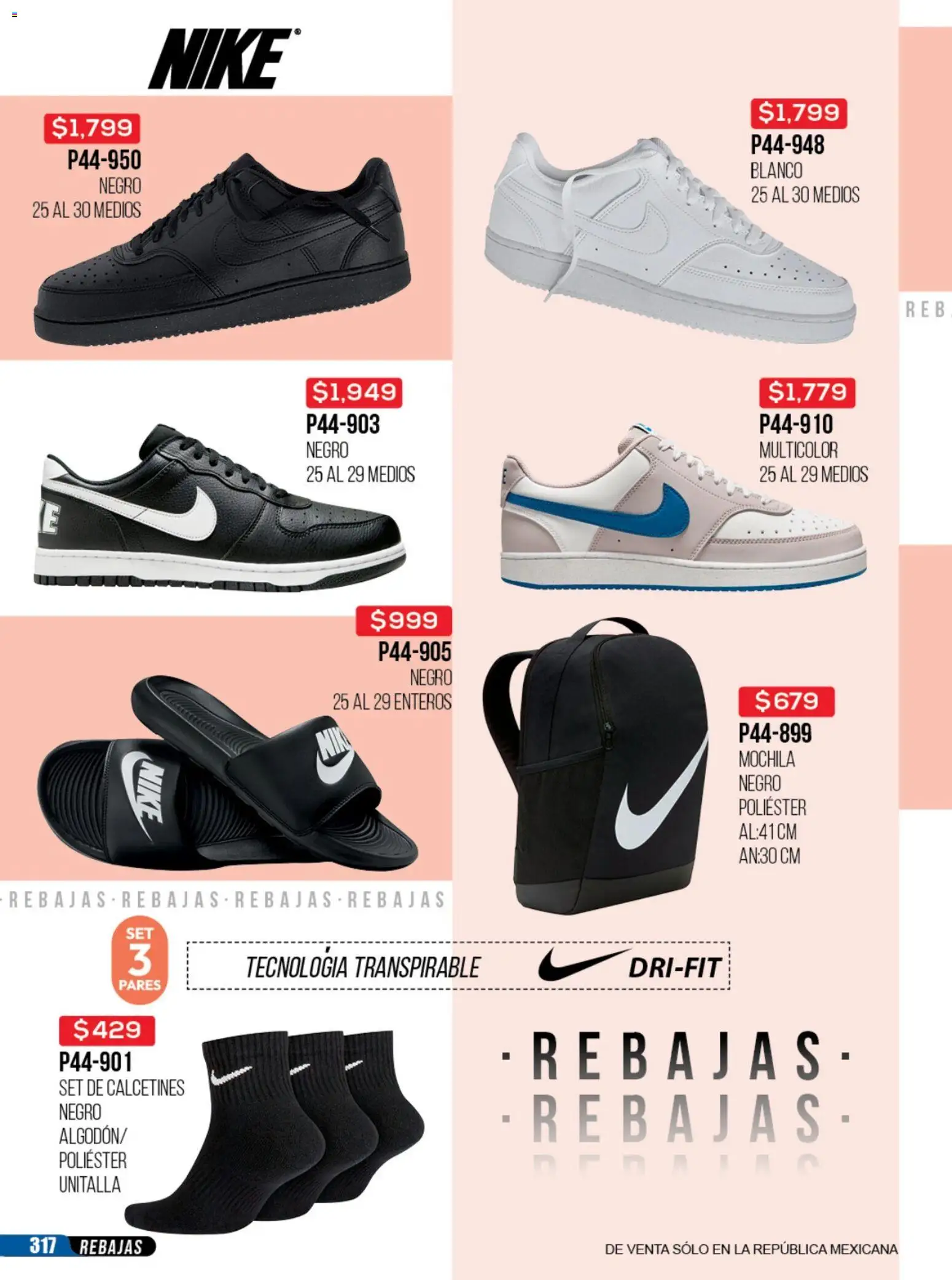 Nuevas ofertas de Cklass válidas en toda la República Mexicana desde el 23/06/2026. ¡Encuentra las mejores ofertas en Cklass catálogo Rebajas sobre rebajas ropa! | Página: 521 | Productos: Mochila