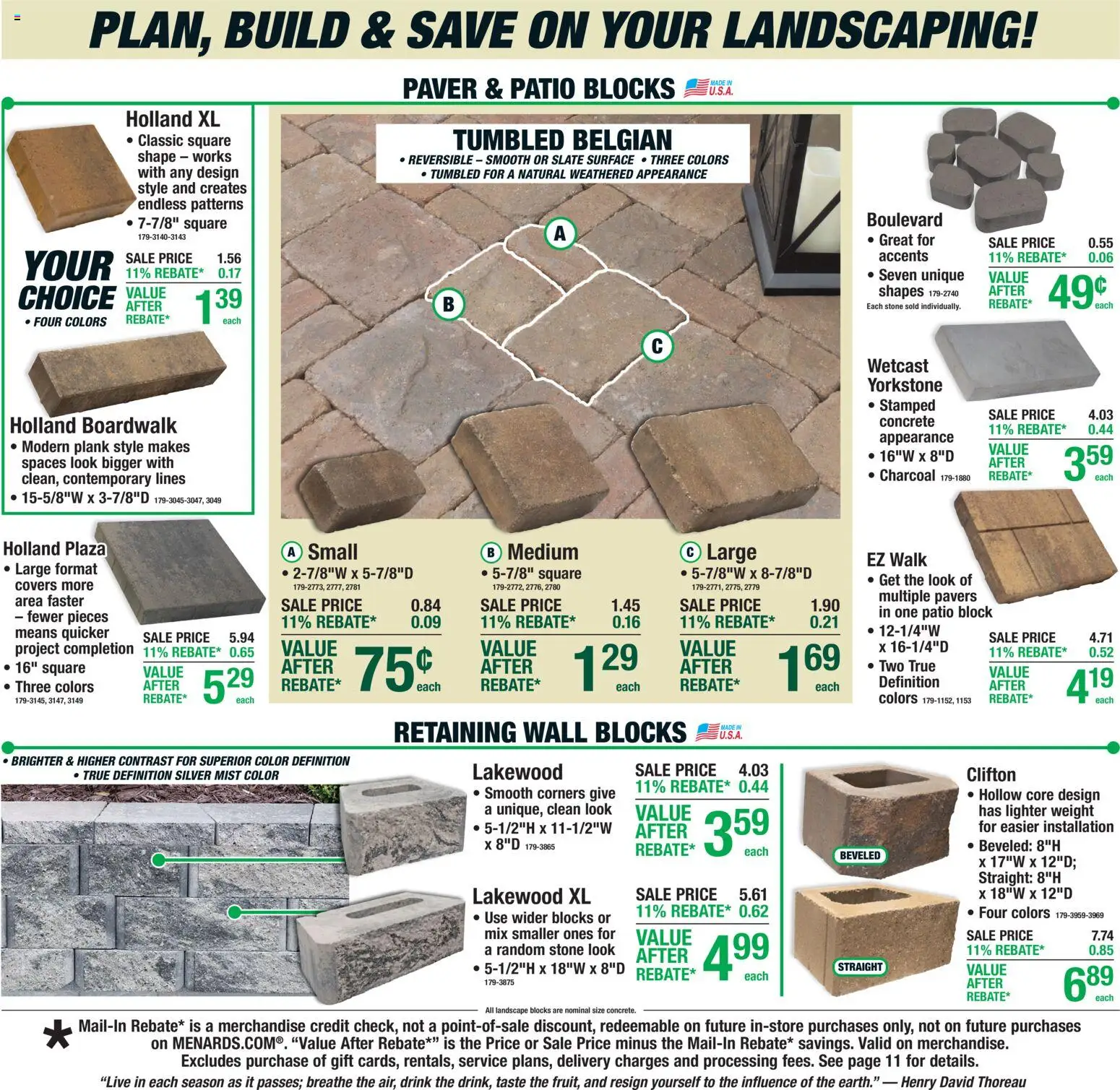 Menards Weekly Ad - valid from 07.05.2026 | Page: 8 | Products: Lighter, Weight