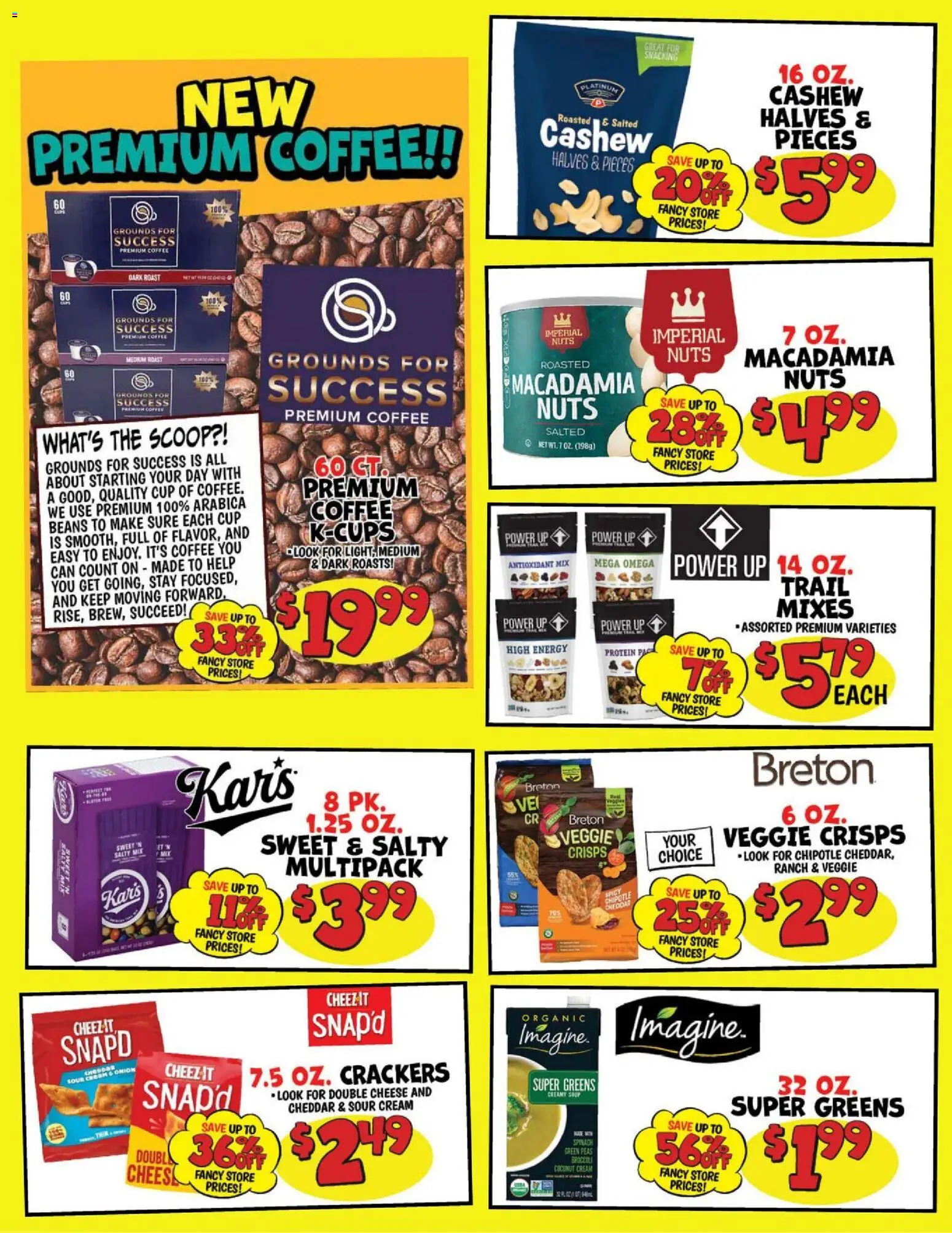 Ollie's Weekly Ad - valid from 07/09/2026 | Page: 2 | Products: Spinach, Cheese, Cream, Greens