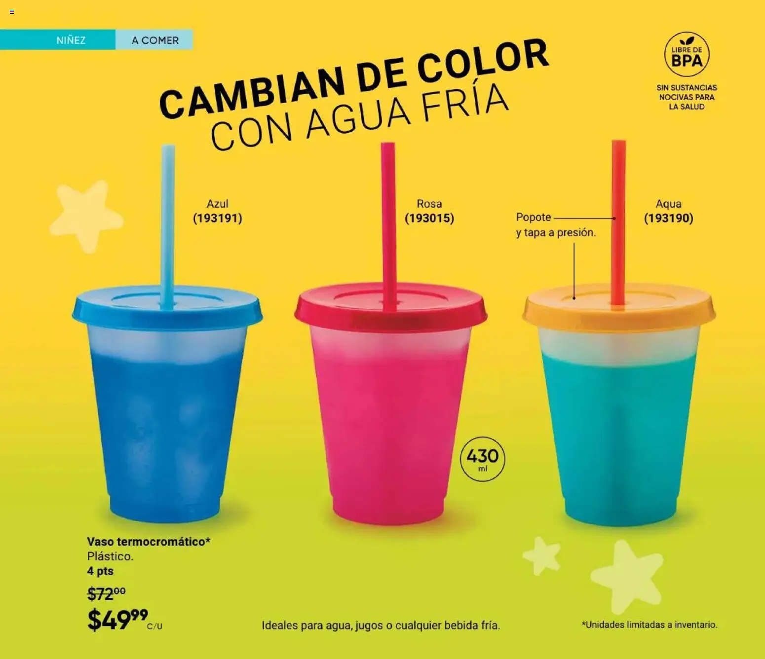 Nuevas ofertas de AVON válidas en toda la República Mexicana desde el 21/08/2026. ¡Encuentra las mejores ofertas en AVON Casa & Estilo 13 2026! | Página: 186 | Productos: Agua