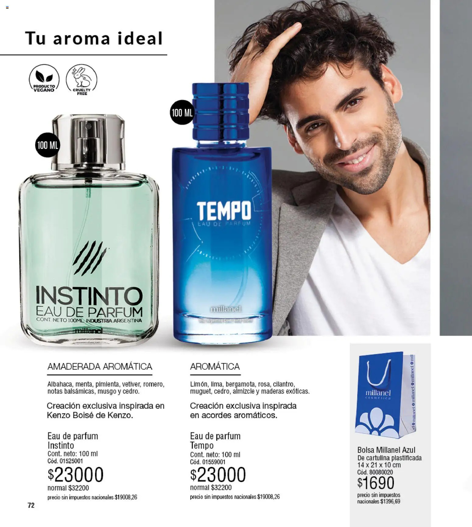 Millanel - Catálogo │ válido desde el 20/07/2026 | Página: 72 | Productos: Bolsa