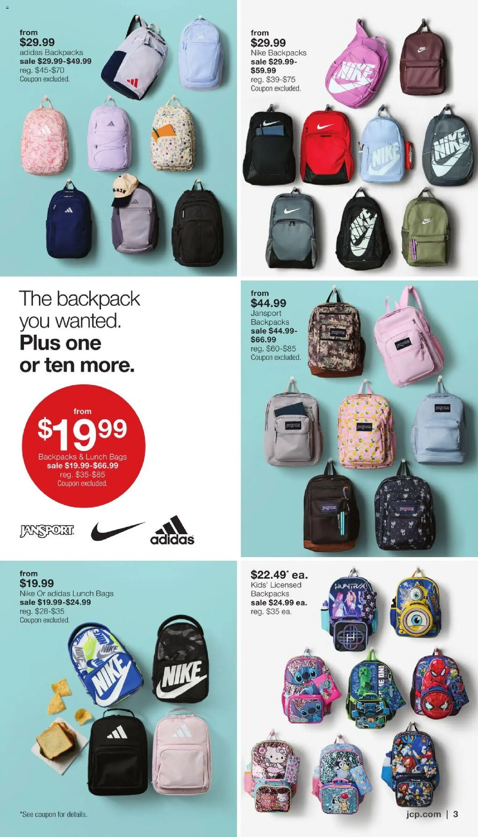 JCPenney Semi-Annual Home Sale - valid from 07/13/2026 | Page: 2 | Products: Backpack