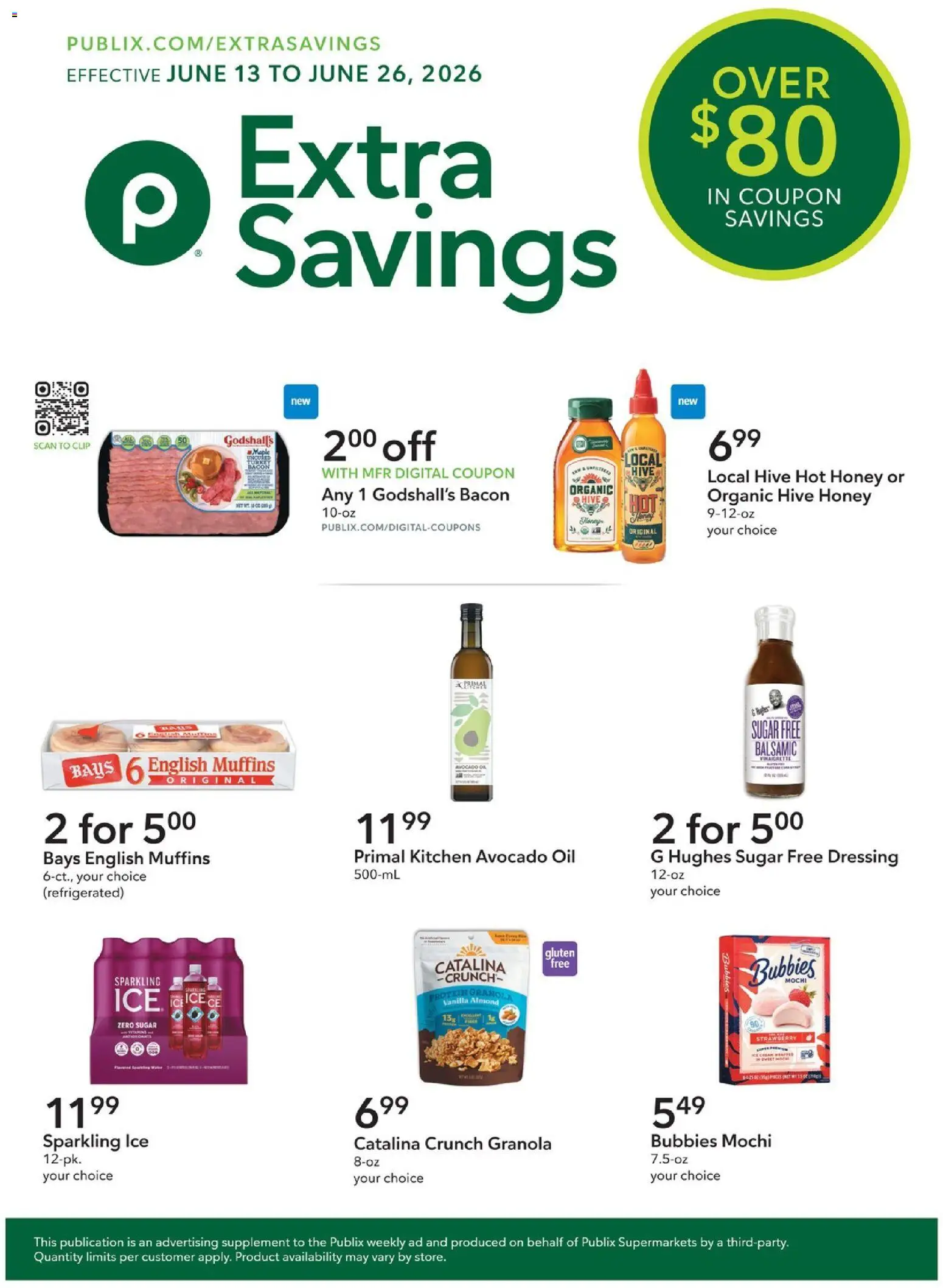 Publix - Leaflet - valid from 13.06.2026 | Page: 1 | Products: Clip, Oil, Avocado, Sugar