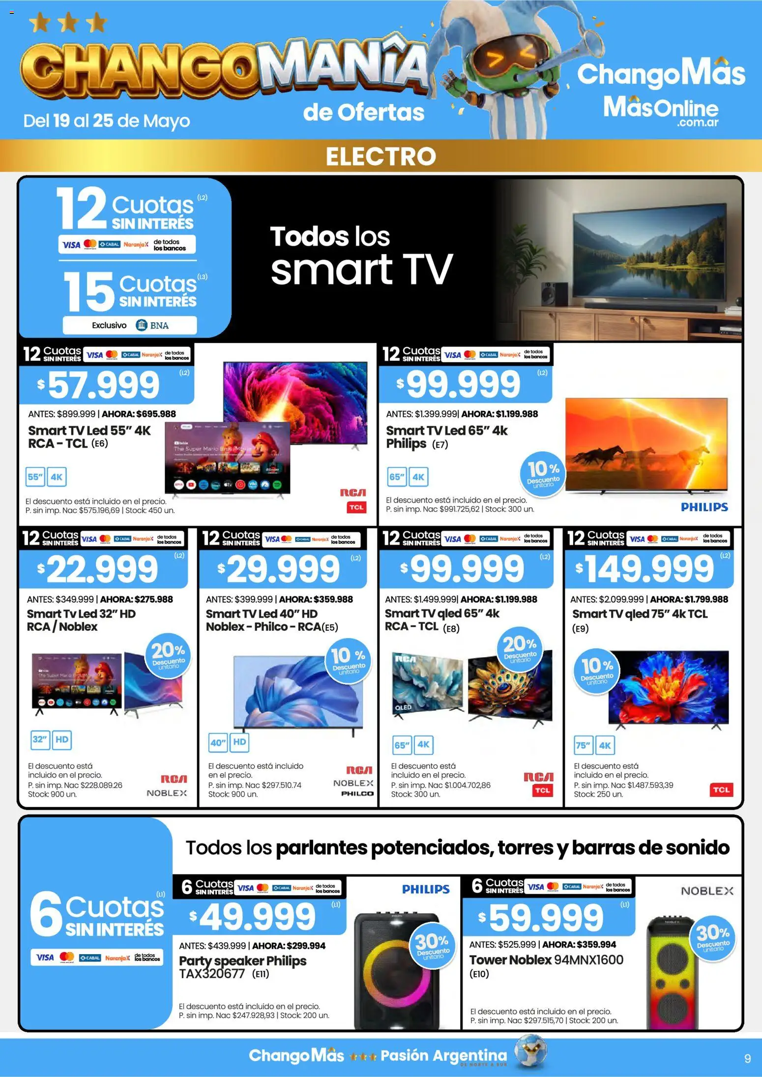 Changomas ofertas │ válido desde el 19.05.2026 | Página: 9 | Productos: Banco