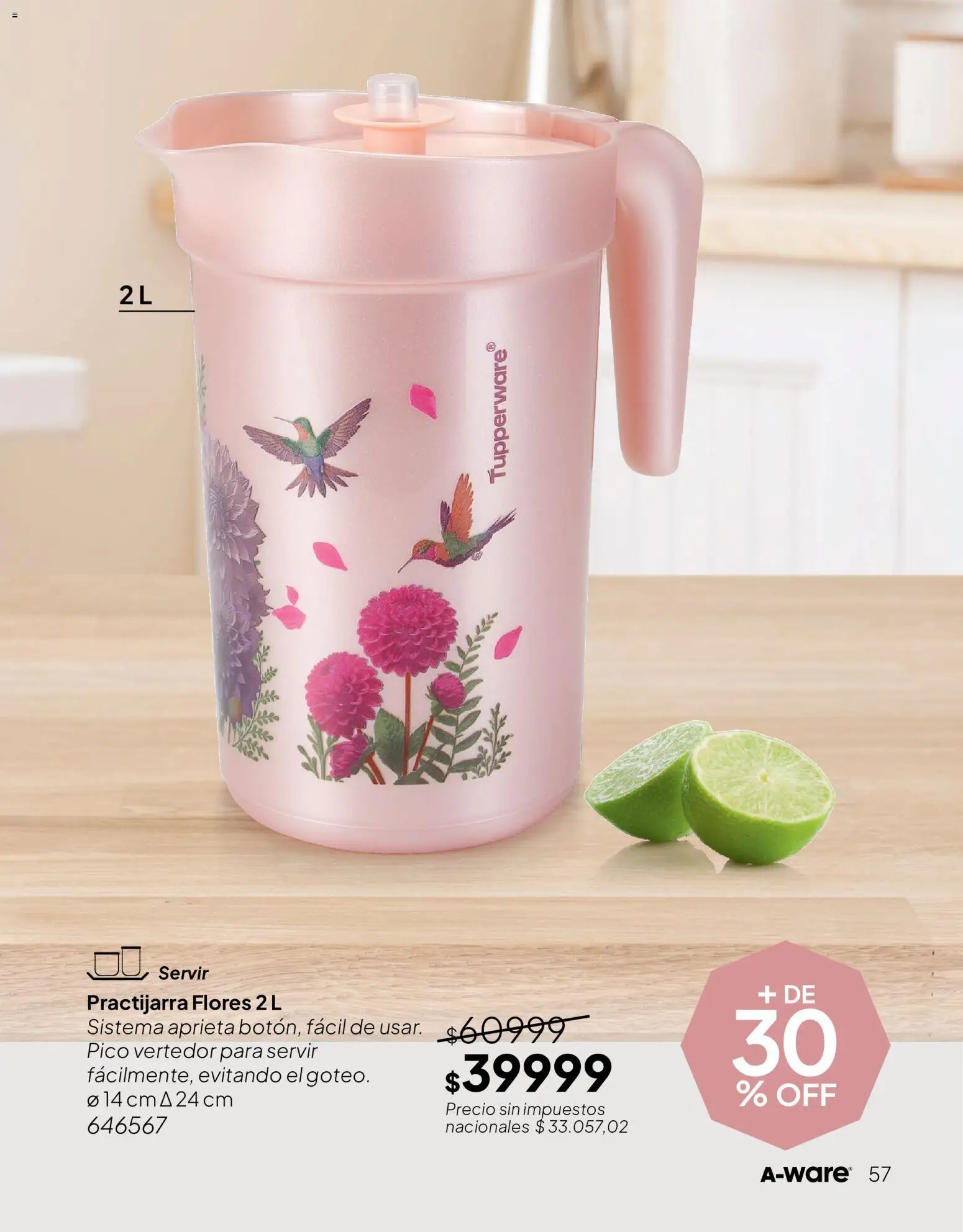 Tupperware Folleto │ válido desde el 01/09/2026 | Página: 58 | Productos: Pico, Flores