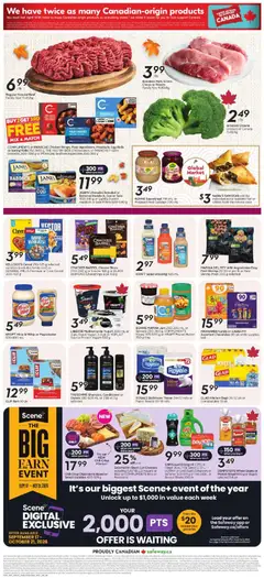 Preview of Safeway weekly flyer / circulaire from shop Safeway valid from Oct 1, 2026 | Page: 3