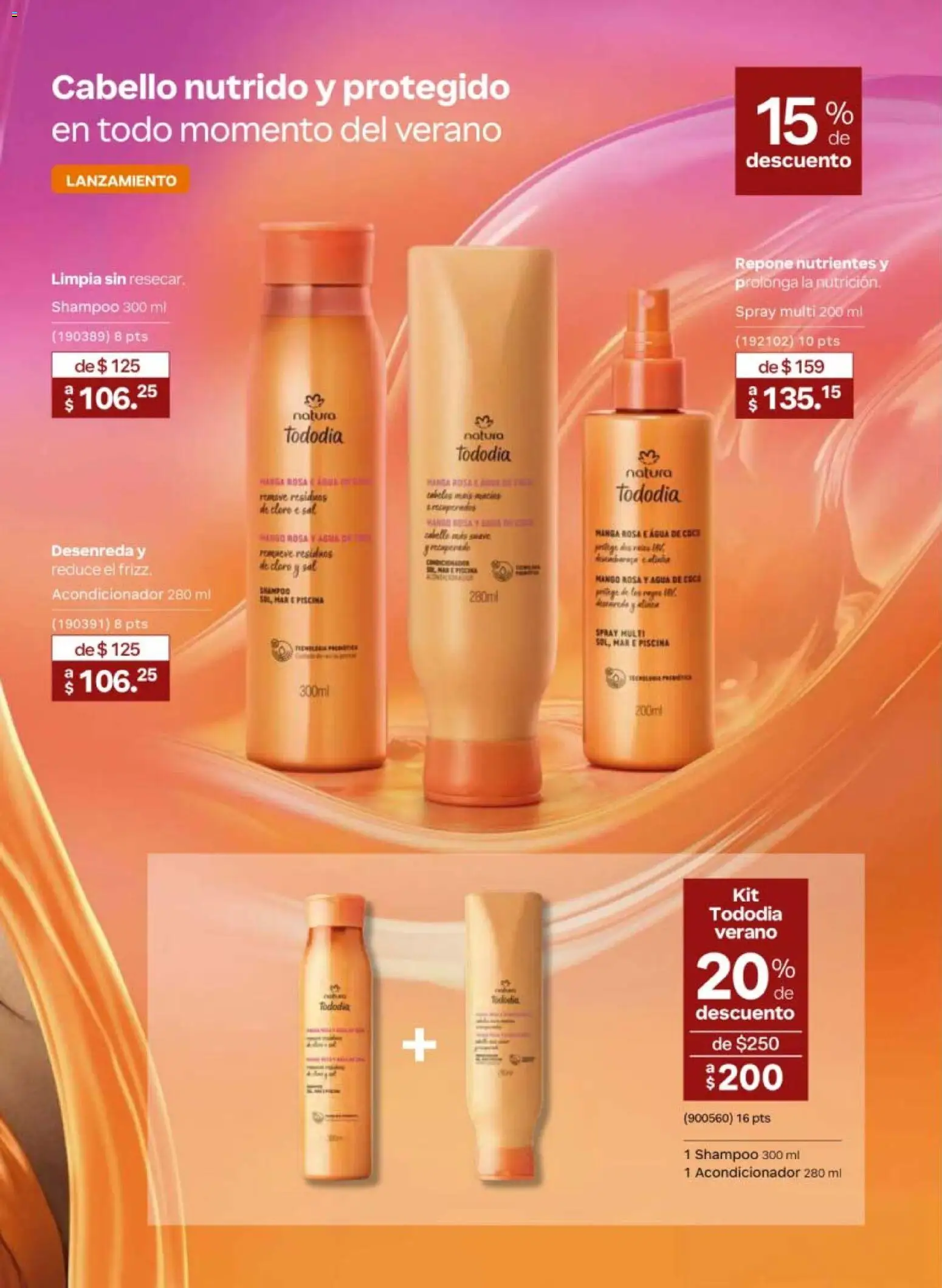 Nuevas ofertas de Natura válidas en toda la República Mexicana desde el 24.04.2026. ¡Encuentra las mejores ofertas en Natura campaña 7 2026! | Página: 122 | Productos: Sal, Manga, Cloro, Té