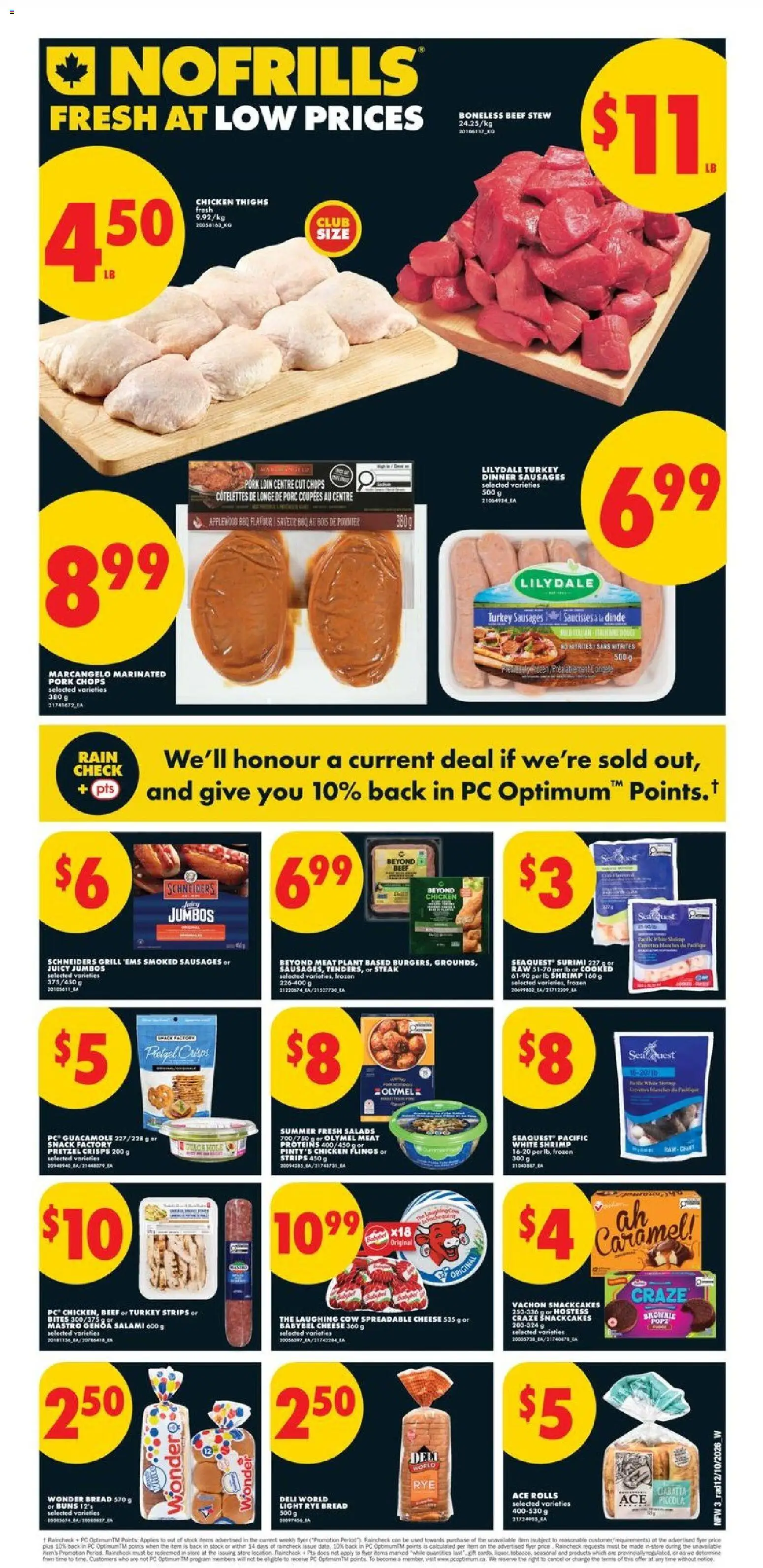 No Frills flyer valid from Oct 15, 2026 | Page: 3