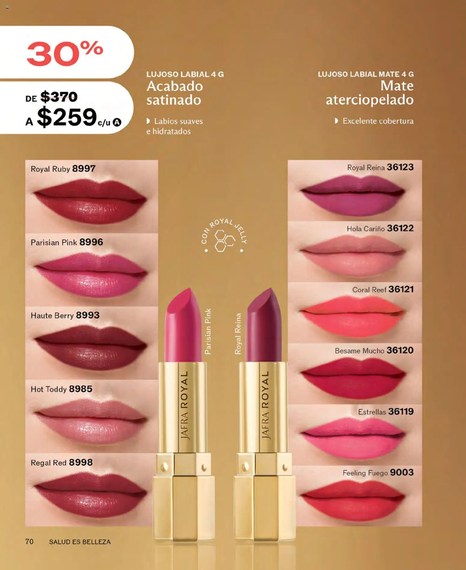 Nuevas ofertas de JAFRA válidas en toda la República Mexicana desde el 01/08/2026. ¡Encuentra las mejores ofertas en JAFRA catálogo! | Página: 70