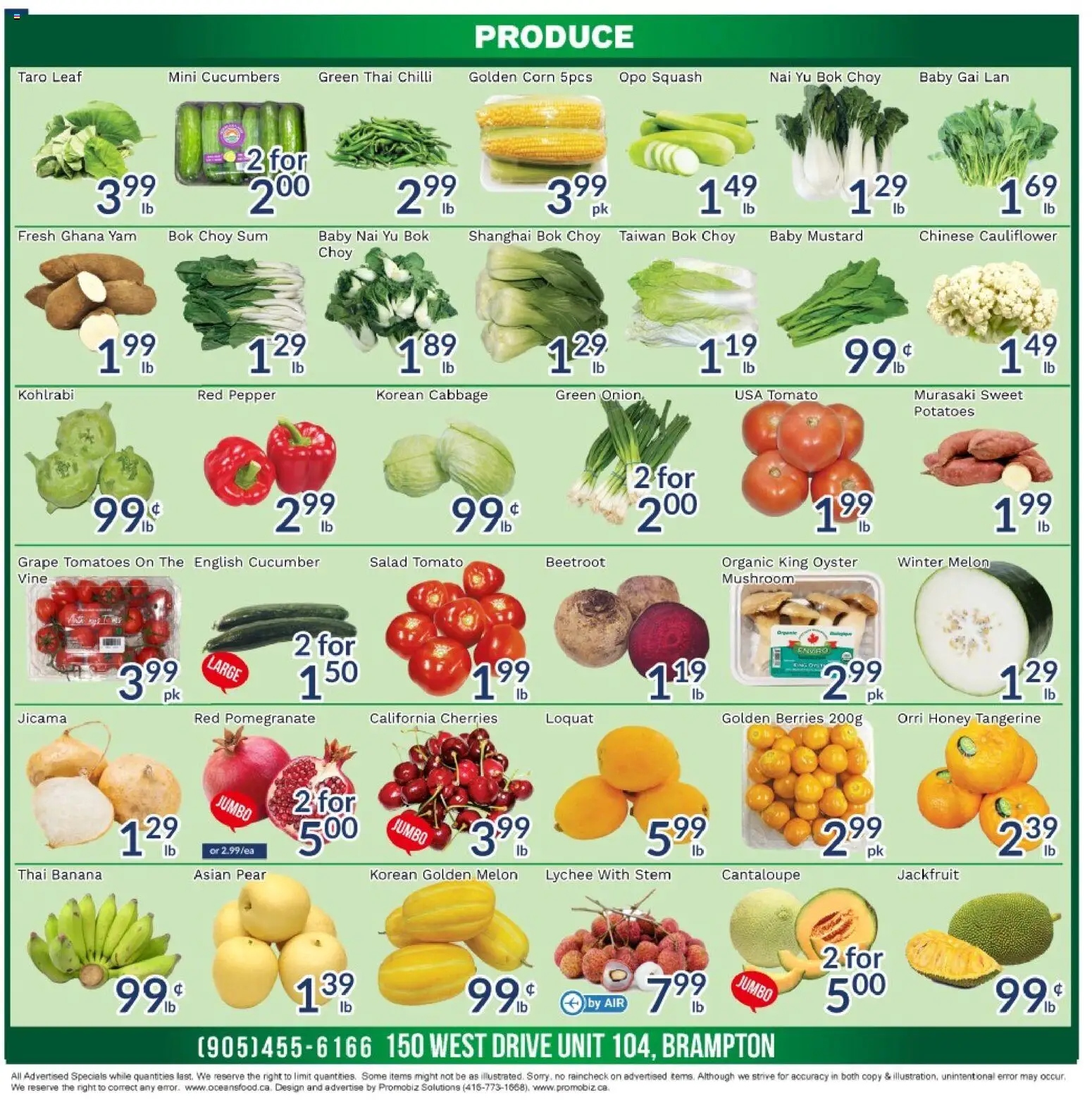 Oceans flyer valid from 15.05.2026 | Page: 2 | Products: Cucumbers, Salad, Potatoes, Tomatoes