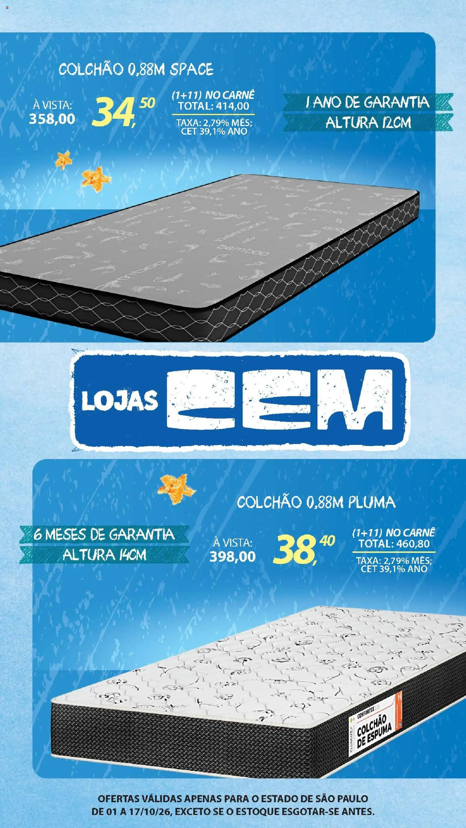 Lojas Cem Folheto - válido de 01/10/2026 | Página: 96