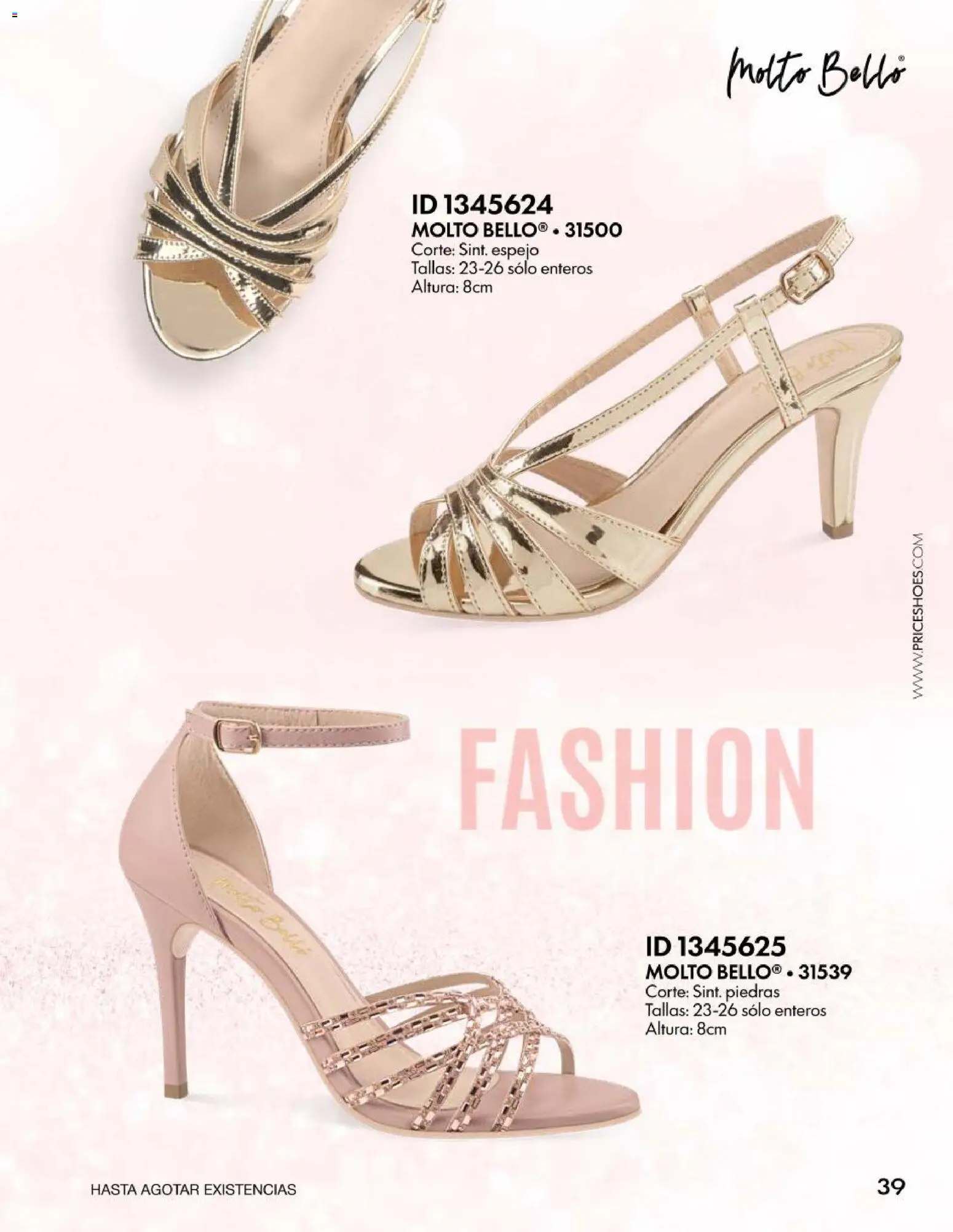 Nuevas ofertas de Price Shoes válidas en toda la República Mexicana desde el 28/08/2026. ¡Encuentra las mejores ofertas en Price Shoes catálogo Vestir Casual! | Página: 39 | Productos: Espejo