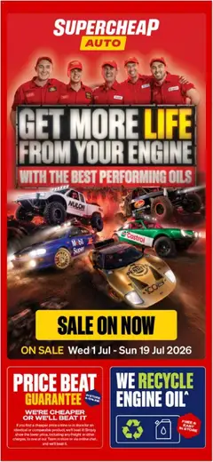 Preview of Supercheap Auto catalogue - valid from 01/07/2026
