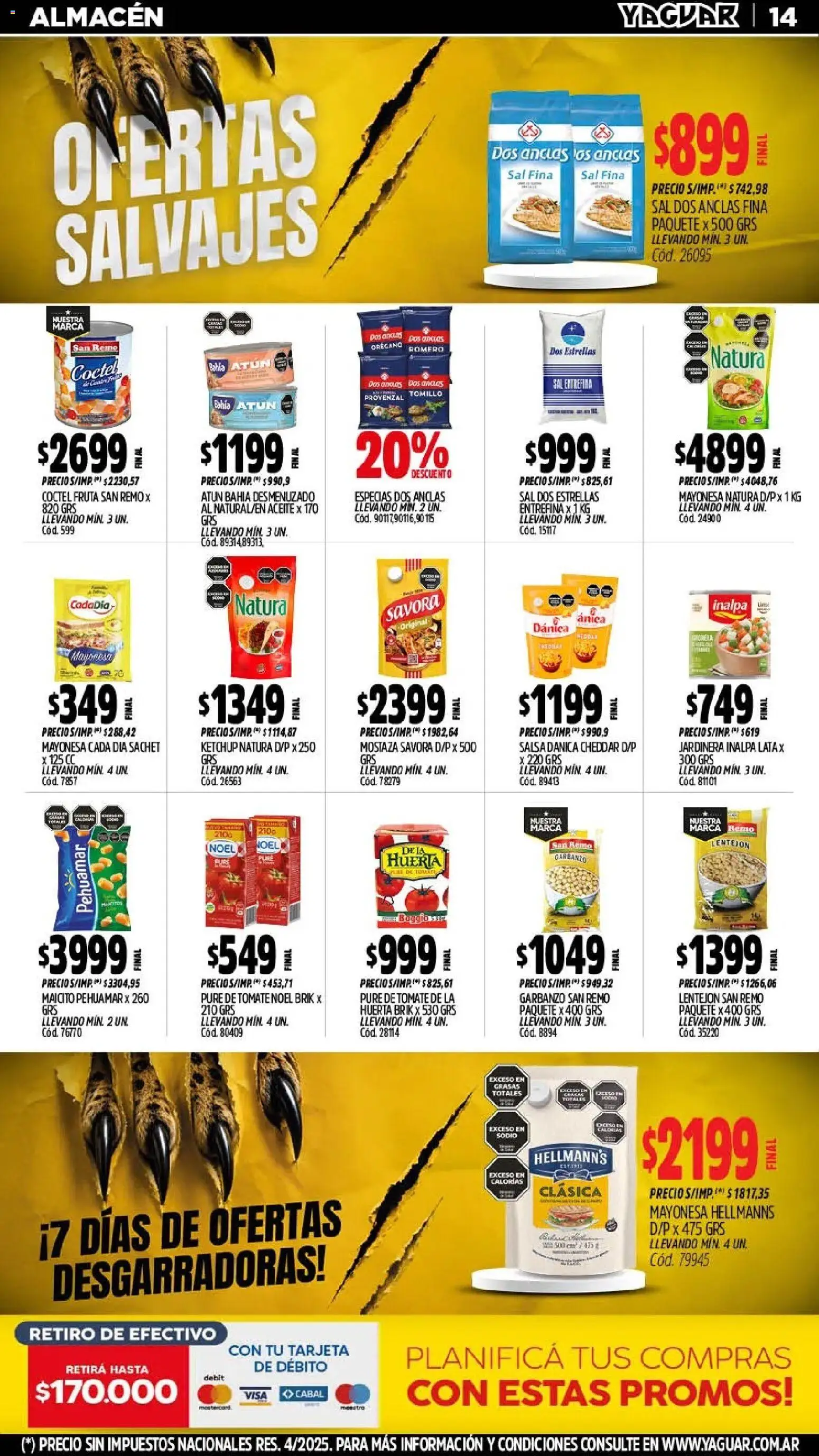 Yaguar catálogo │ válido desde el 03/08/2026 | Página: 15