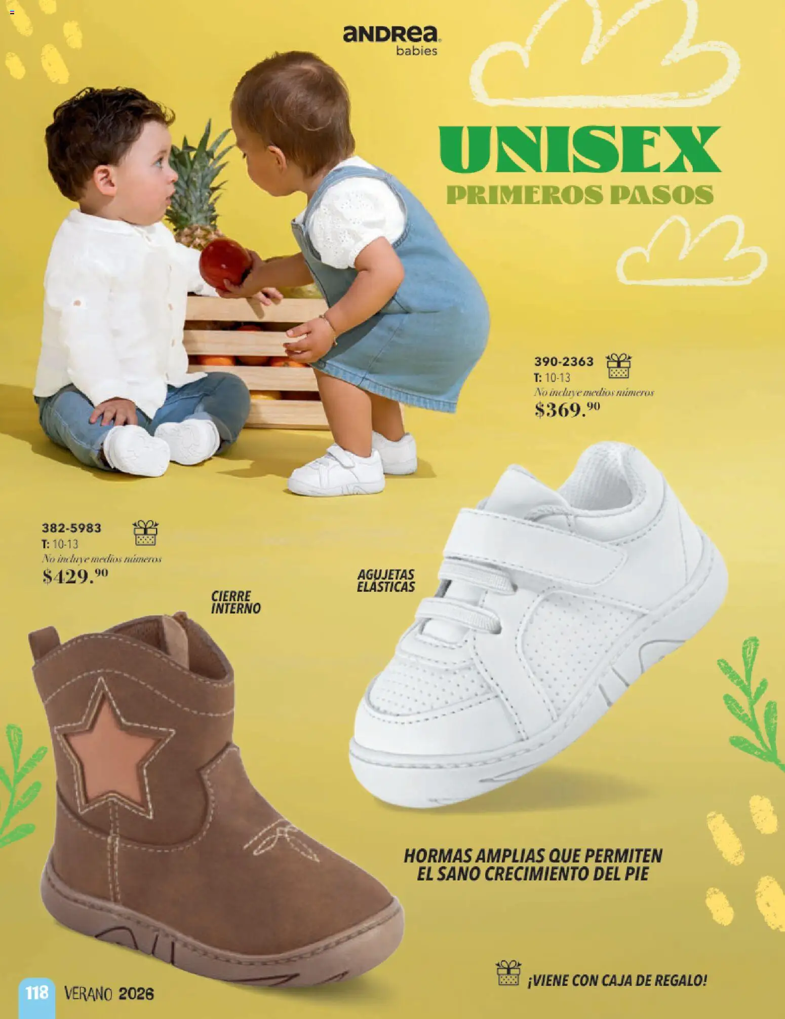 Nuevas ofertas de Andrea válidas en toda la República Mexicana desde el 24.05.2026. ¡Encuentra las mejores ofertas en Andrea catálogo Infantil Baby! | Página: 42 | Productos: Caja