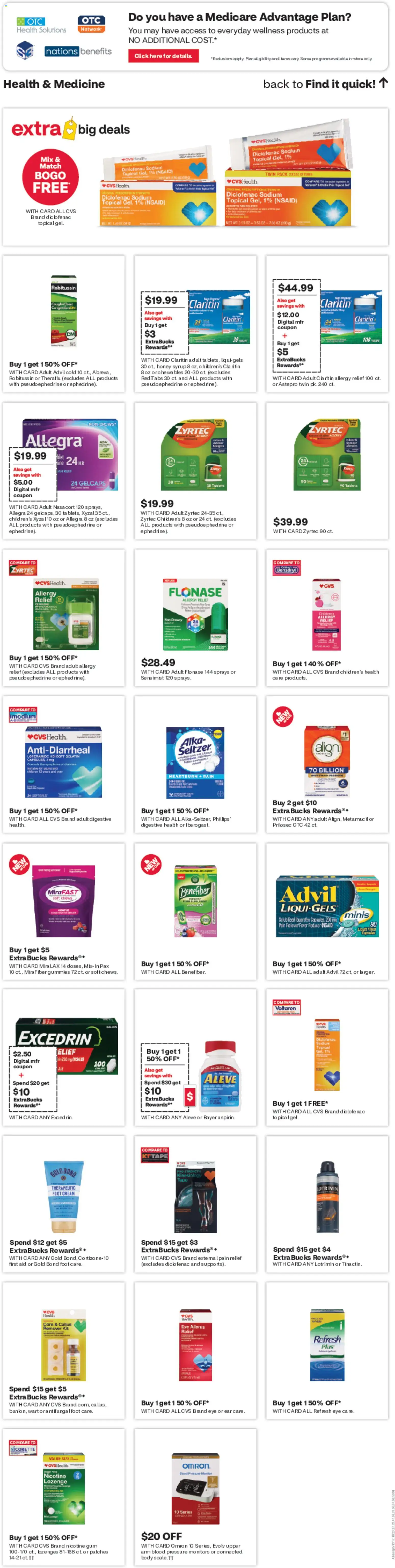 CVS Pharmacy Weekly Ad - VA - valid from 31.05.2026 | Page: 7 | Products: Corn, Trim