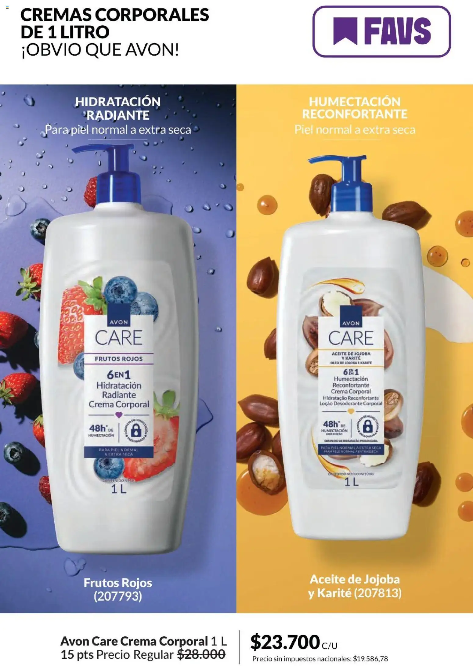 Avon -  Campaña 6/2026 │ válido desde el 01.06.2026 | Página: 153 | Productos: Aceite, Desodorante, Radiante, Crema