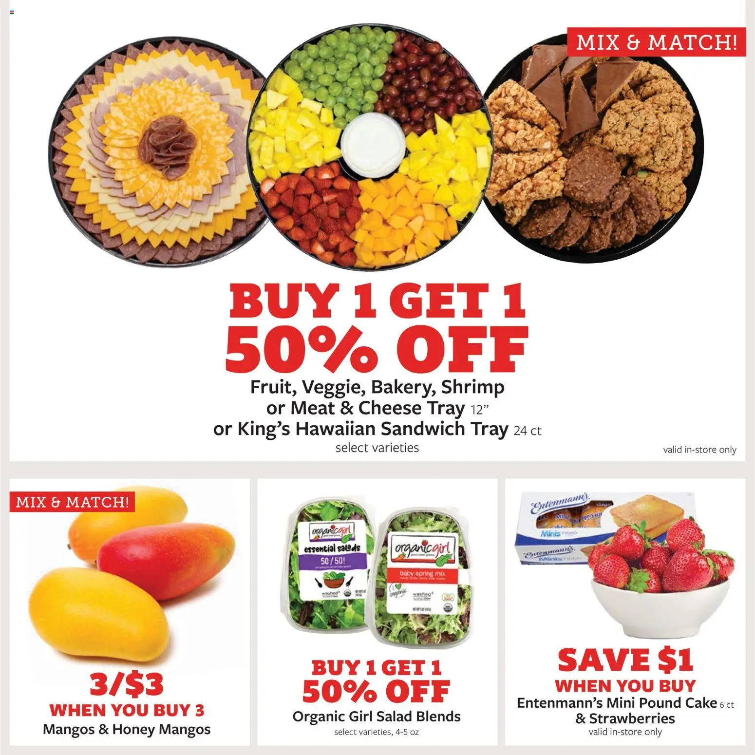 Fareway Monthly Ad - valid from 04.05.2026 | Page: 10 | Products: Cheese, Strawberries, Salad
