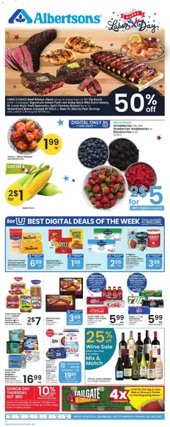 Preview of Albertsons weekly ads valid from 09/02/2026 | Page: 1