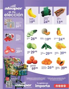 Vista previa de Alsuper folleto Calera, nuevo folleto de la tienda, válido en México a partir del 22.05.2026