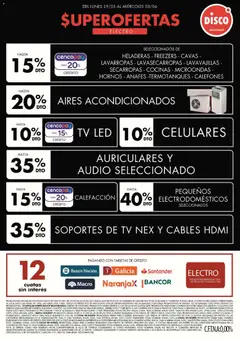 Vista previa Disco - Ofertas | Electro, T. Libre y más válido desde el 28.05.2026