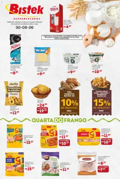 Bistek Supermercados ofertas Quarta dos Frios - Pré-Visualização do folheto da loja Bistek Supermercados, válido de 30/09/2026