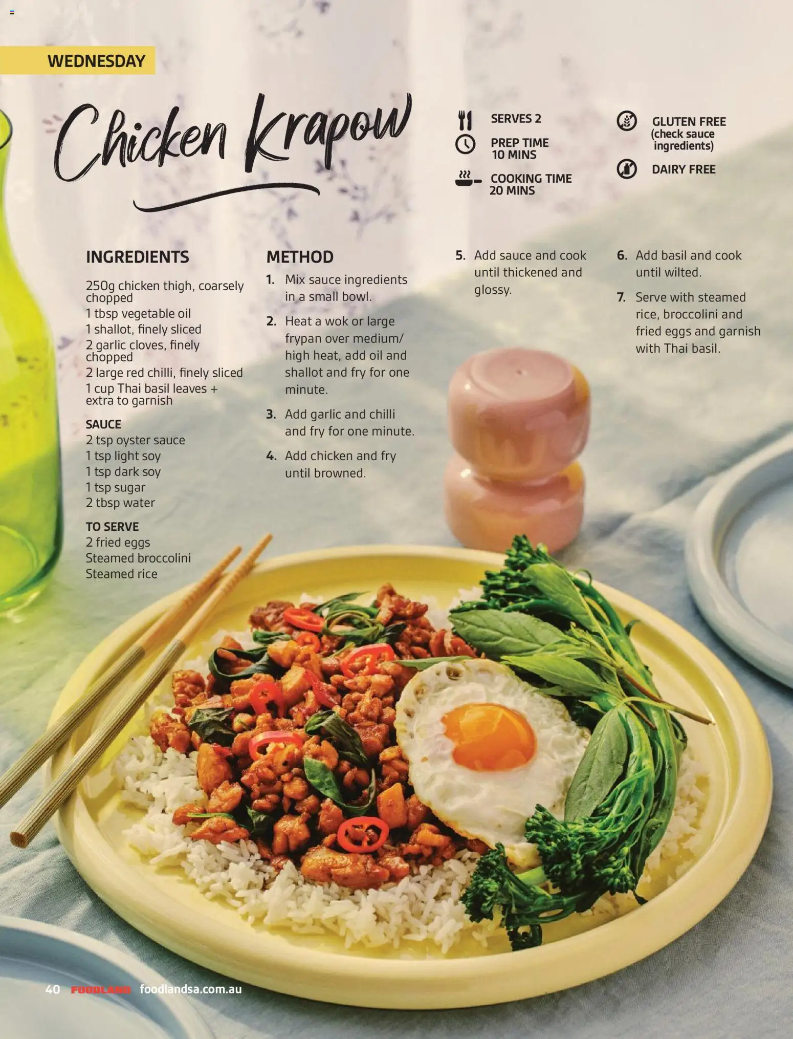 Foodland catalogue - valid from 01/09/2026 | Page: 40 | Products: Eggs, Water, Sugar, Vegetable oil