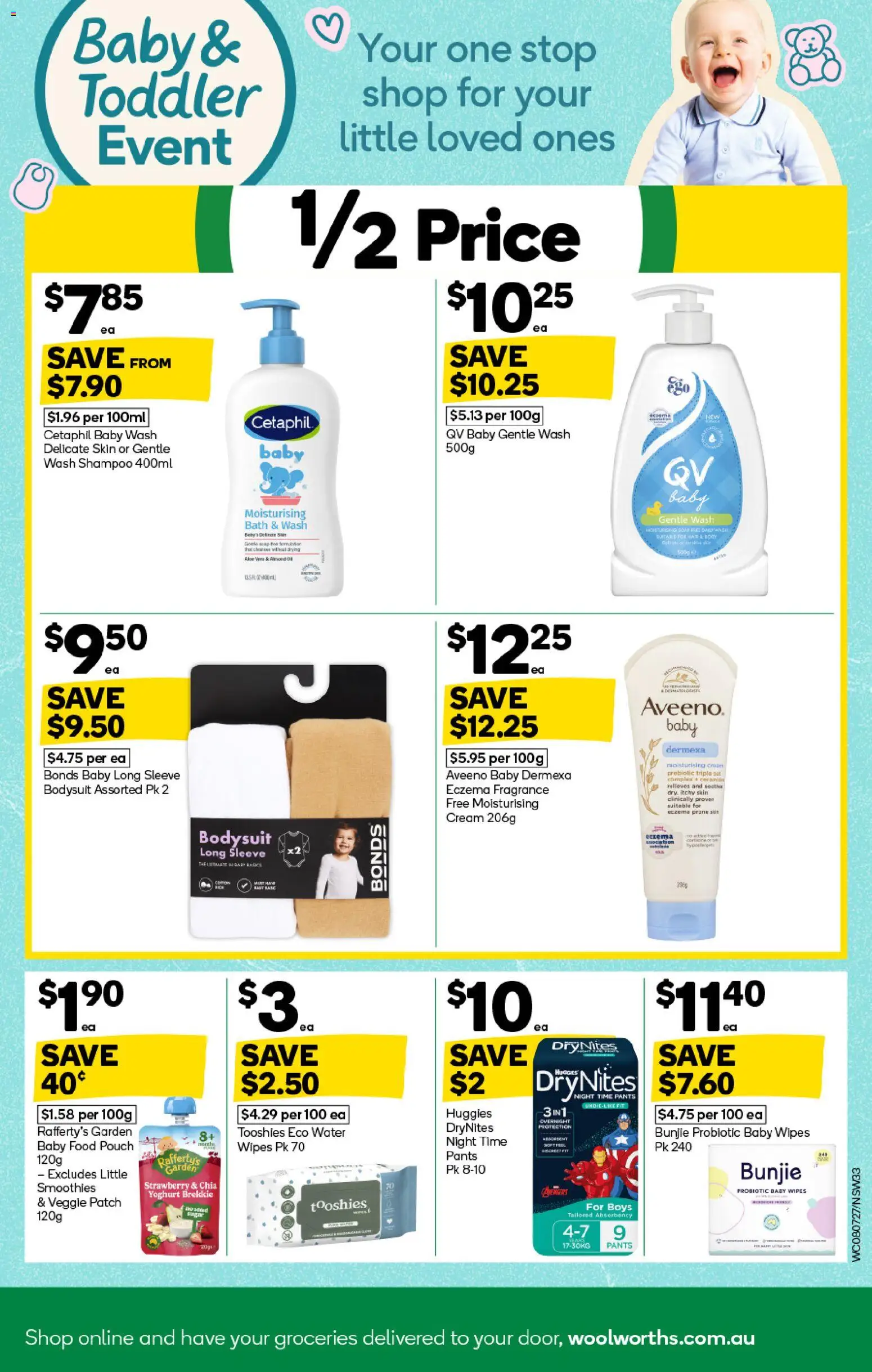 Woolworths catalogue - valid from 08/07/2026 | Page: 33 | Products: Fragrance, Yoghurt, Long sleeve, Water