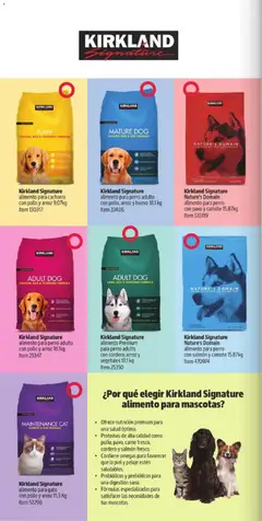 Vista previa de Kirkland Signature alimento para perro adulto con pollo, arroz y huevo 18.1 kg, Kirkland Signature alimento para perro adulto con pollo, arroz y huevo 18.1 kg, nuevo folleto de la tienda, válido en México a partir del 15/06/2026 | Página: 2