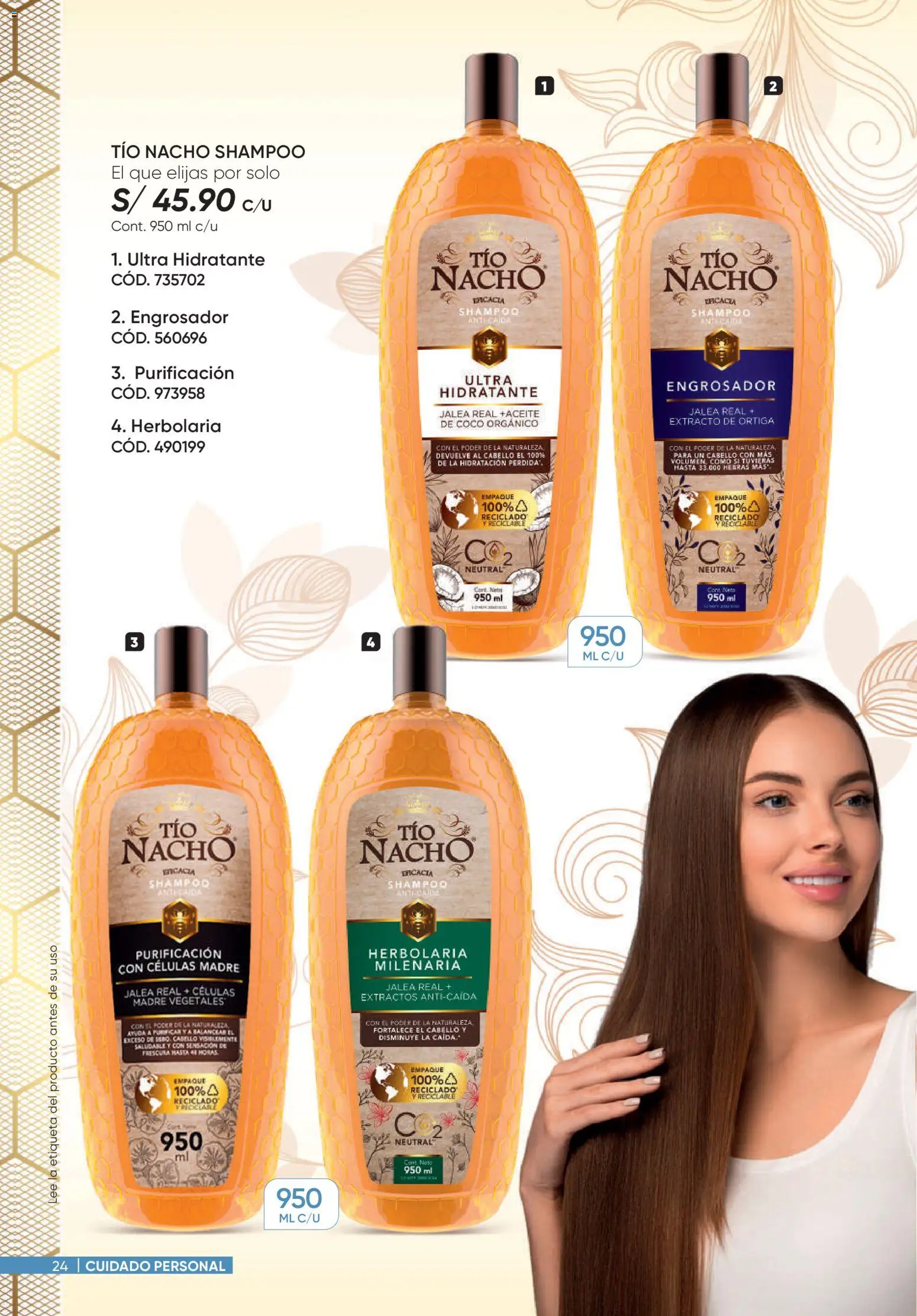 Catálogo Azzorti válido desde 18.05.2026 | Página: 24 | Productos: Shampoo, Empaque