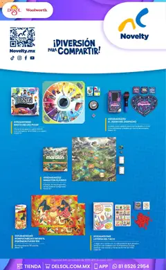 Vista previa de Del Sol y Woolworth catálogo El Castillo del Juguete, nuevo folleto de la tienda, válido en México a partir del 01/10/2026 | Página: 107