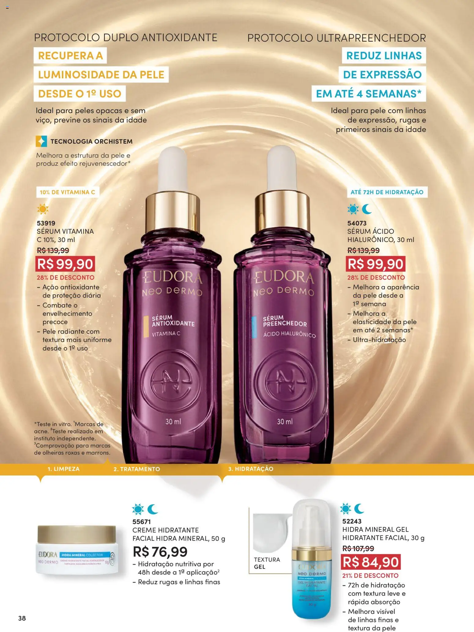 Eudora Folheto - válido de 15/07/2026 | Página: 41 | Produtos: Sérum, Creme, Vitamina c