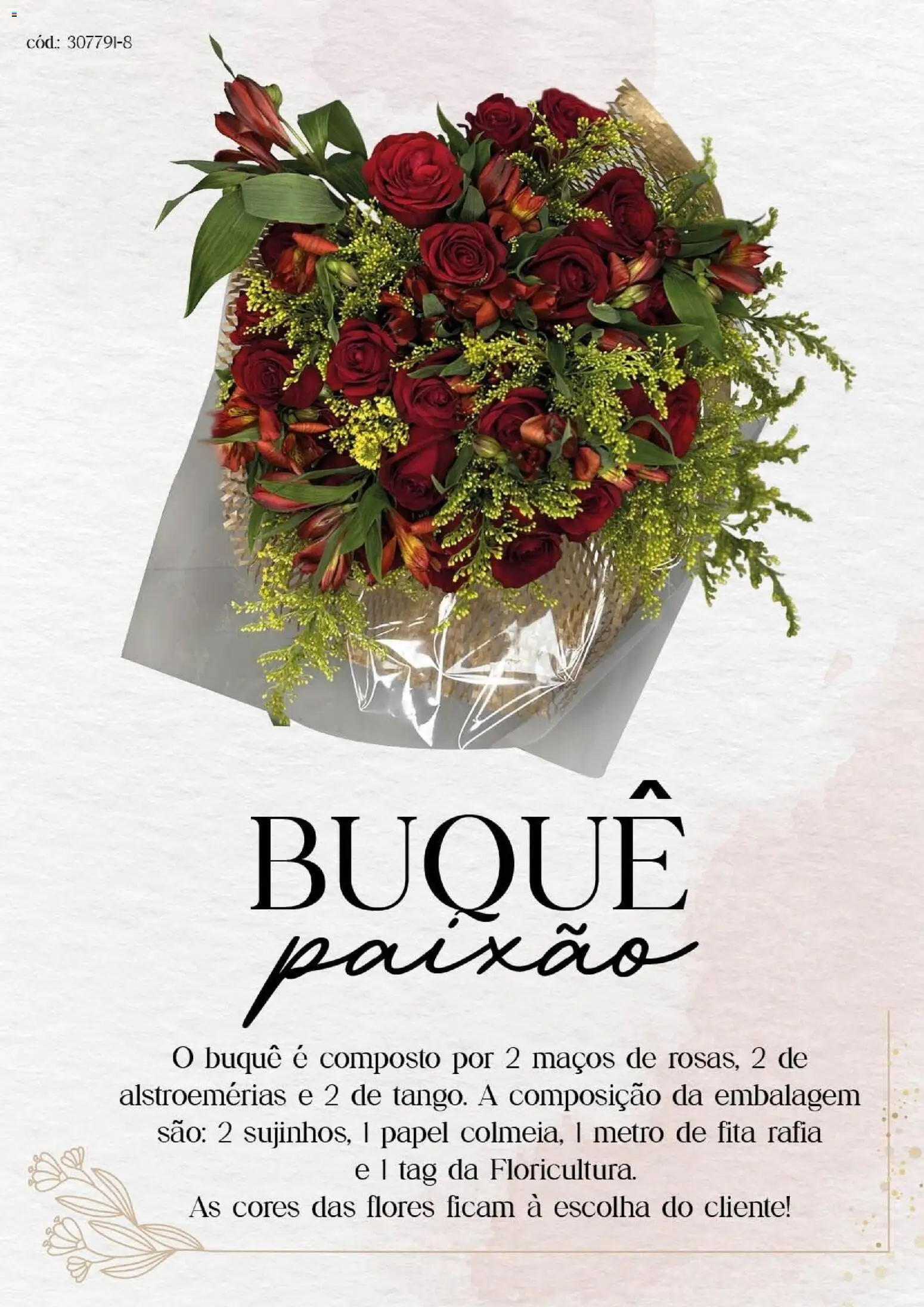Bistek Supermercados Folheto - válido de 06/02/2026 | Página: 8 | Produtos: Flores, Fita