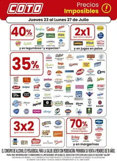 Vista previa Coto - Salon Marcas A válido desde el 23/07/2026