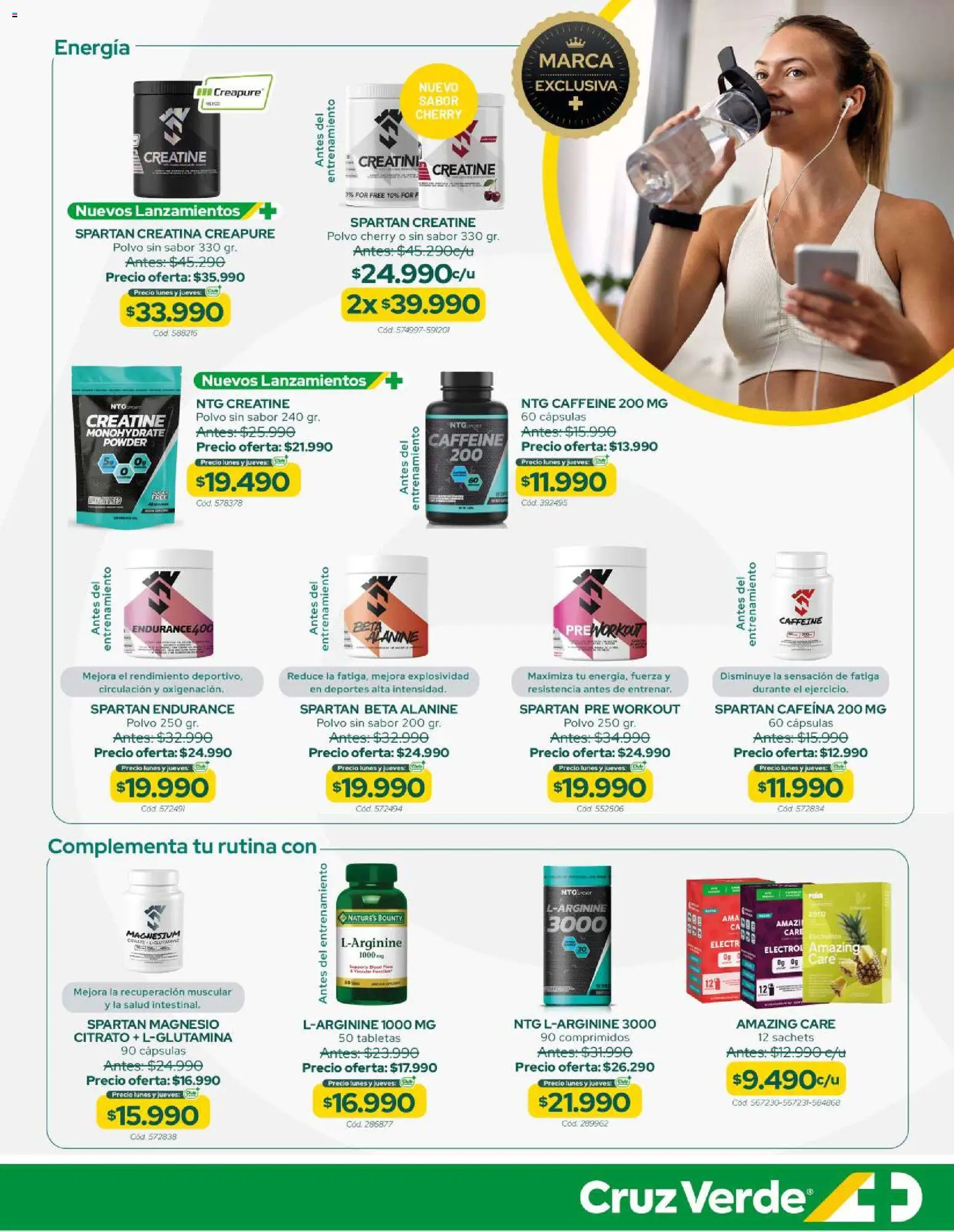 Cruz Verde Ofertas Bienestar Nutrición Deportiva │ válido desde el 30.09.2026 | Página: 3