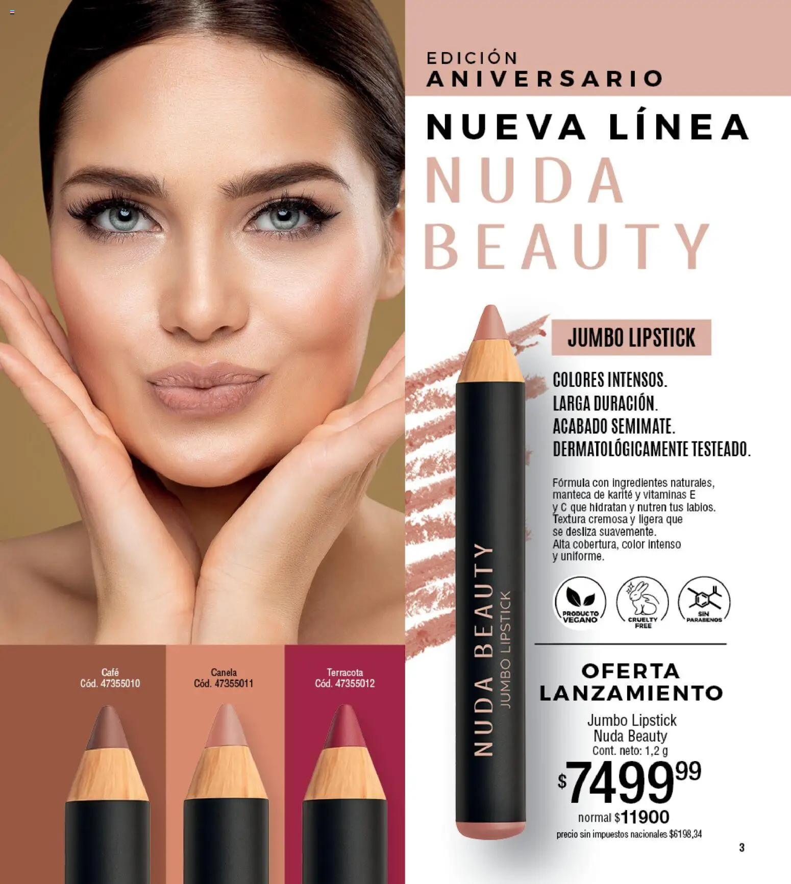 Millanel - Catálogo │ válido desde el 30/03/2026 | Página: 3 | Productos: Vitaminas, Ingredientes, Manteca, Café