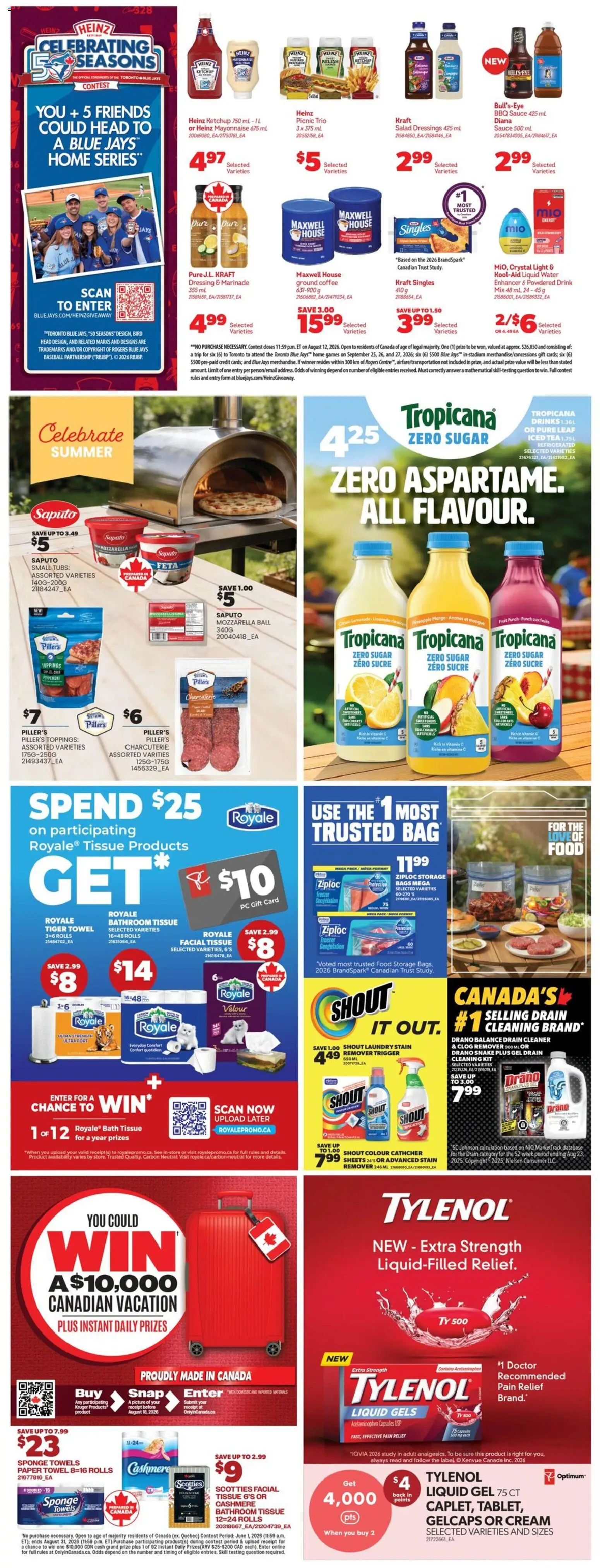 Real Canadian Superstore flyer valid from Jul 2, 2026 | Page: 38 | Products: Cream, Salad, Sponge, Coffee