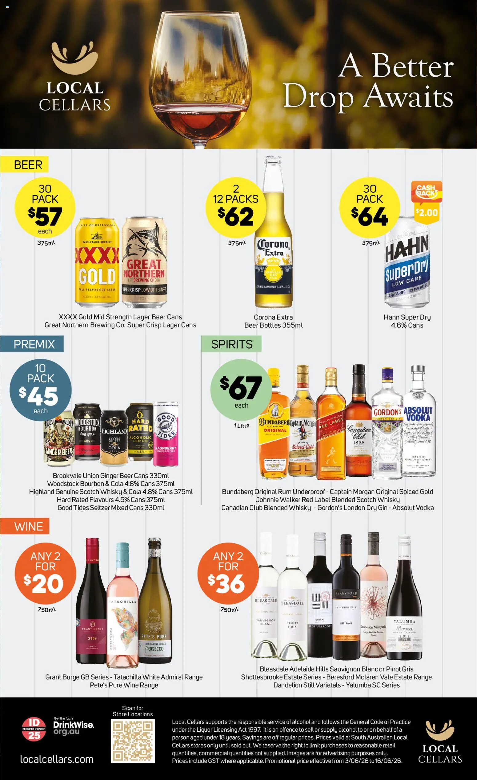 Foodland catalogue - valid from 03.06.2026 | Page: 35 | Products: Wine, Lemon, Scotch, Raspberry