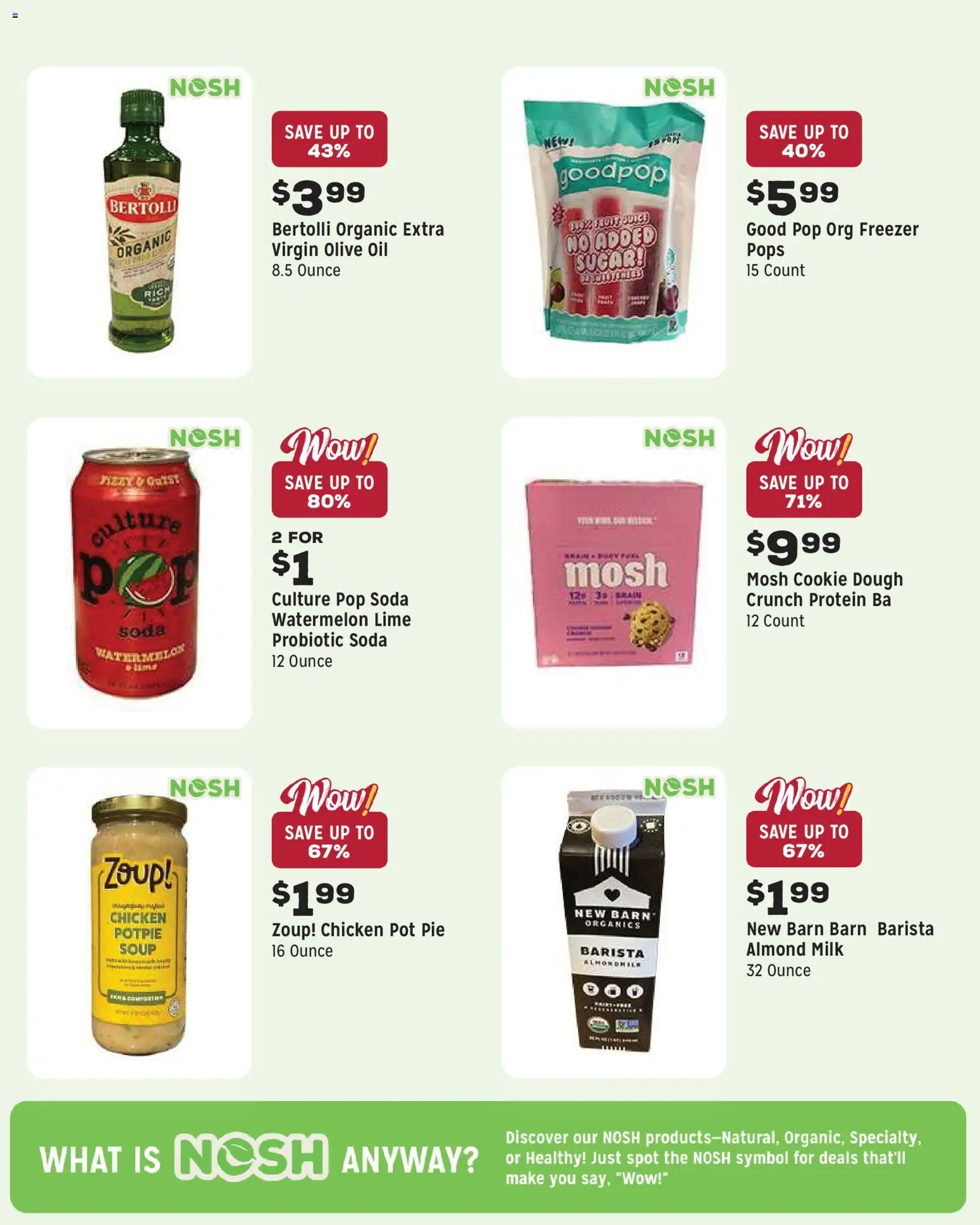Grocery Outlet Weekly Ad - CA - valid from 27.05.2026 | Page: 7 | Products: Milk, Oil, Sugar, Freezer