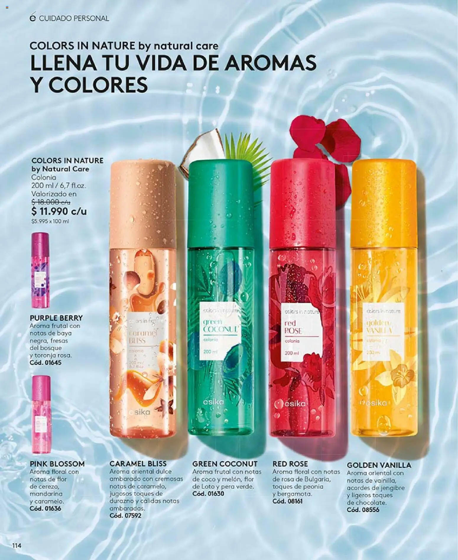 Catálogo Ésika Campaña 11 │ válido desde el 15.06.2026 | Página: 114 | Productos: Toronja, Jengibre, Pera, Fresas