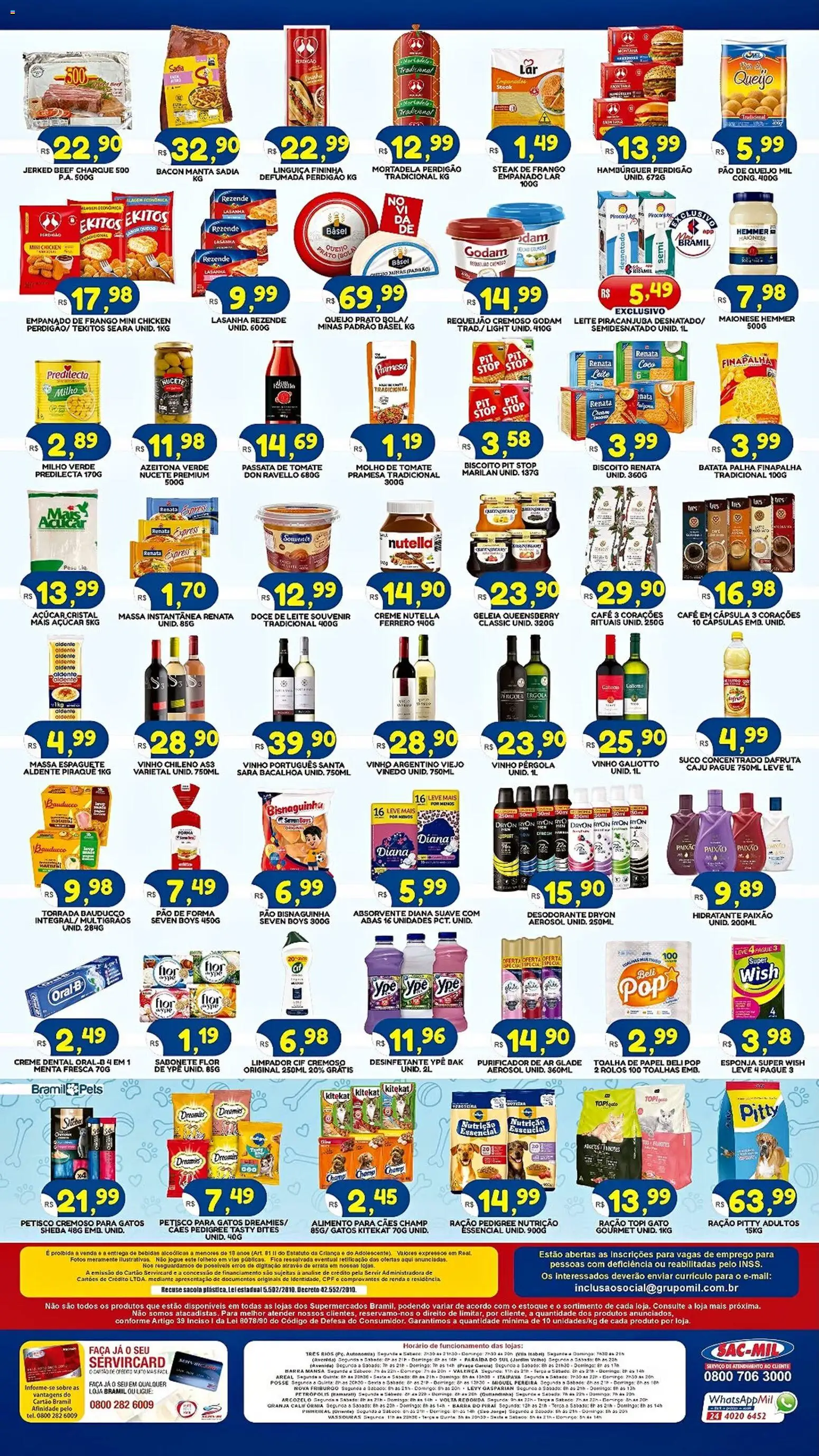 Bramil Supermercados Folheto - válido de 17/08/2026 | Página: 2 | Produtos: Caju, Milho verde, Doce, Batata