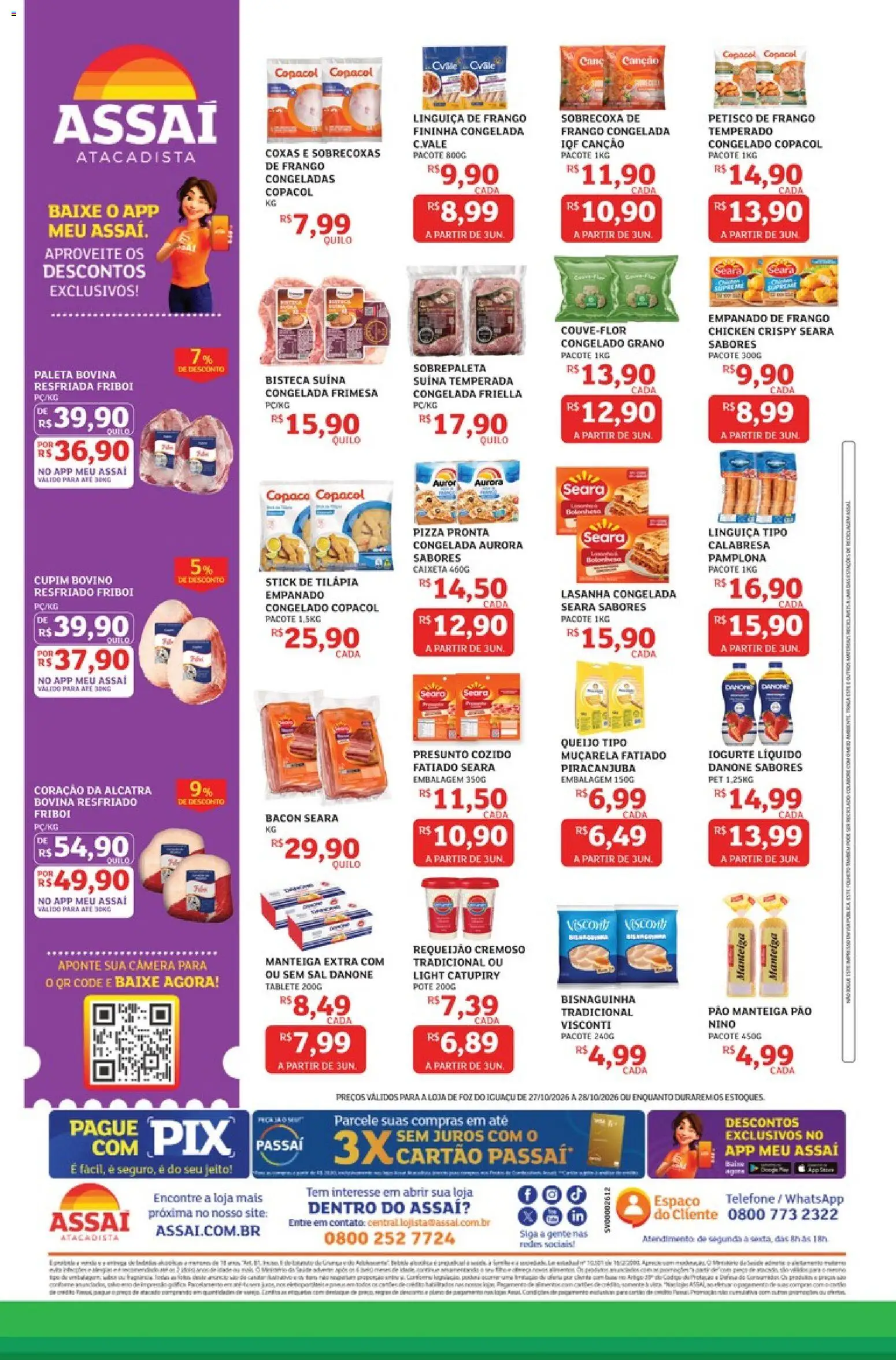 Assaí Atacadista Folheto - válido de 27/10/2026 | Página: 2